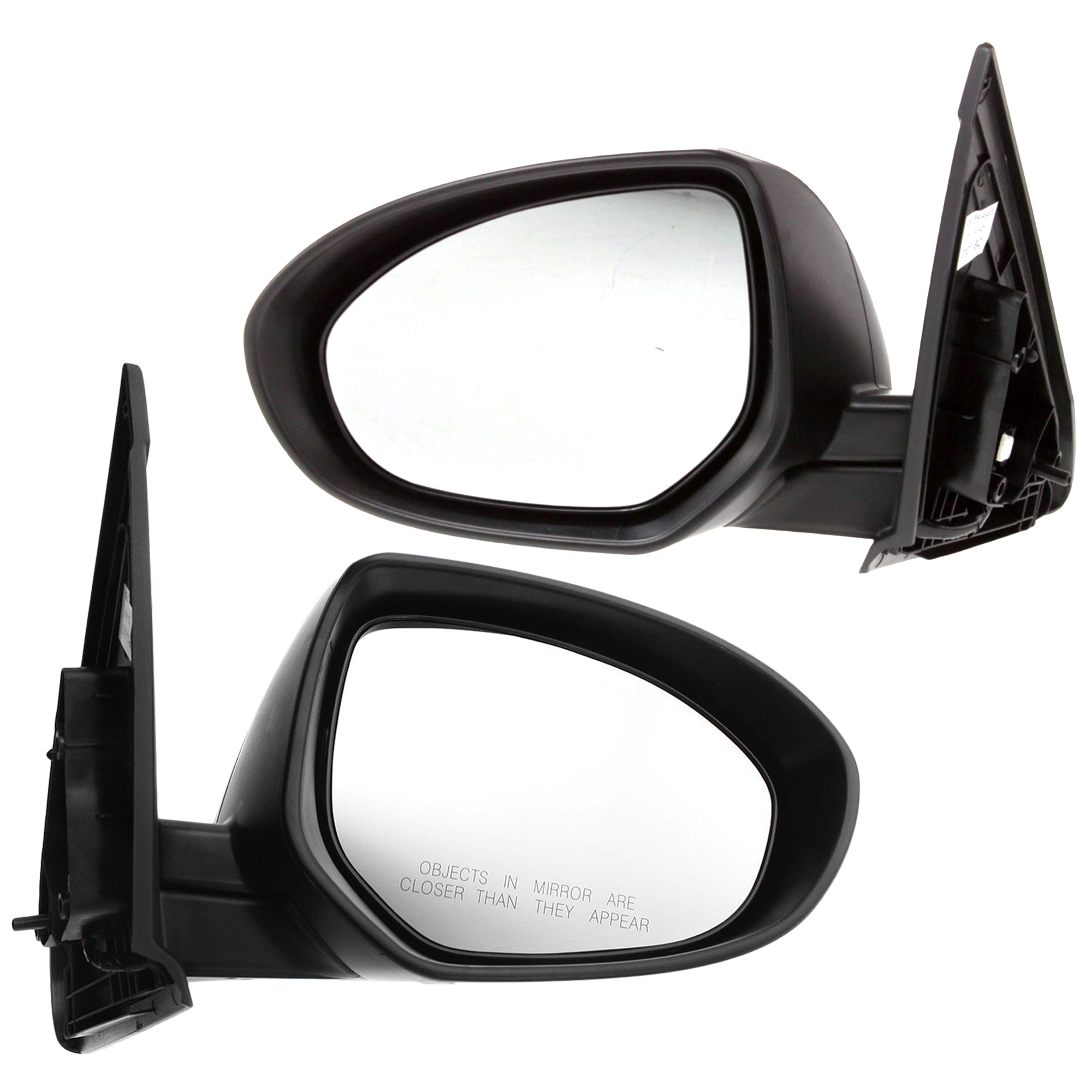 AM MAZDA 3-10-13 MIRROR RH AND LH Power Manual Folding Heated Paintable w Signal Light SKU SET JMA62ER S Partslink MA1320159 MA1321159 OEM BBM66912ZN BBM66918ZN