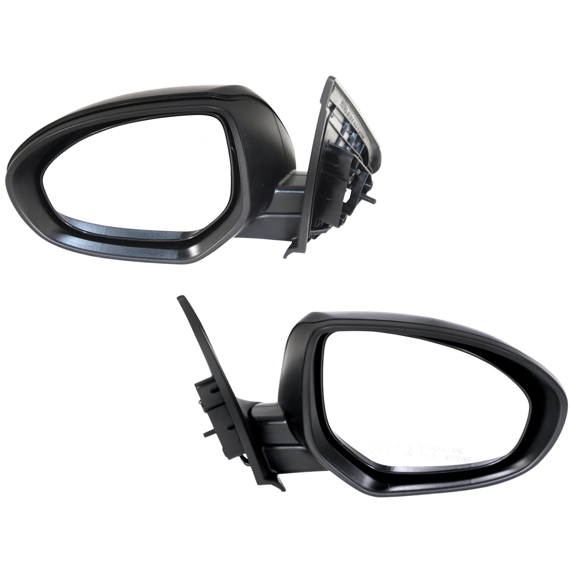 AM MAZDA 3-10-13 MIRROR RH AND LH Power Manual Folding Heated Paintable No Signal Light SKU SET JMA69ER Partslink MA1320161 MA1321161 OEM BBM56912ZL BBM56918ZL