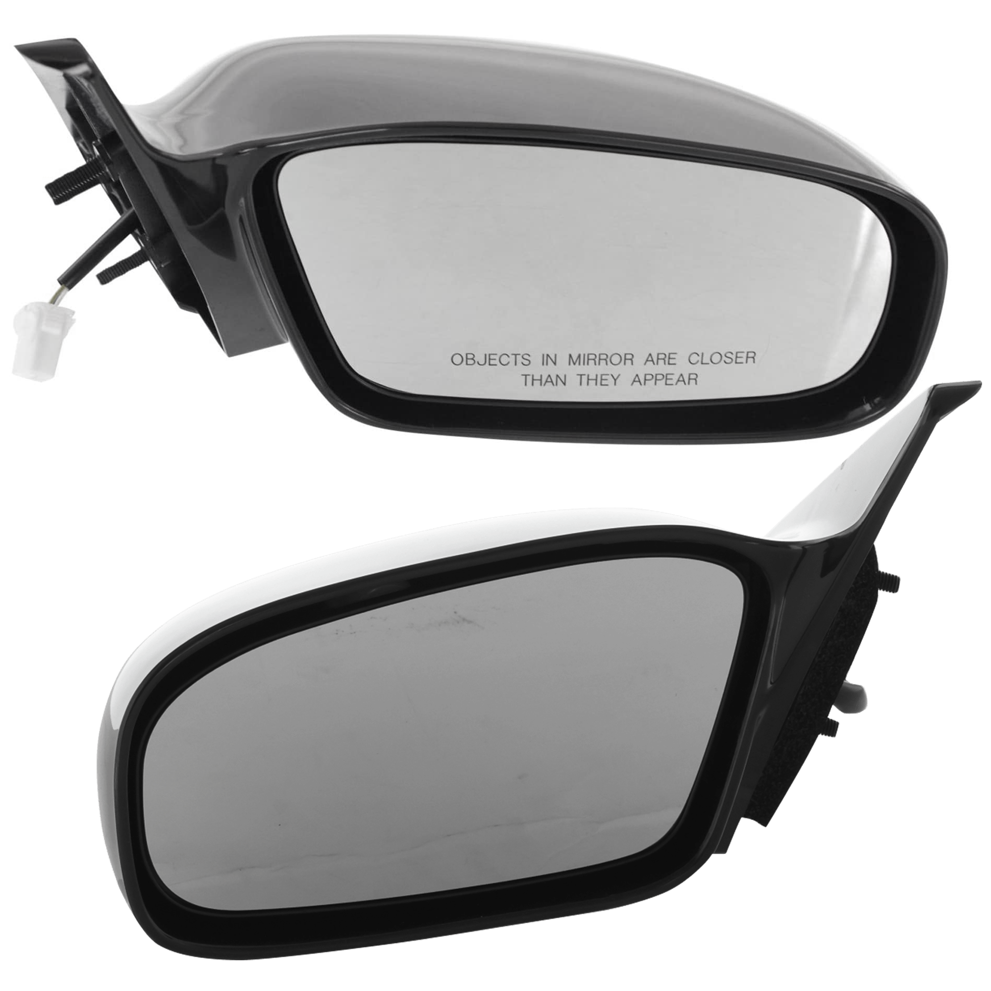 AM ECLIPSE 00-05 MIRROR RH AND LH Power Non Folding Non Heated Paintable No Auto dimming BSD Memory and Signal Light SKU SET JMT18ER Partslink MI1320120 MI1321120 OEM MR611882 MR611890