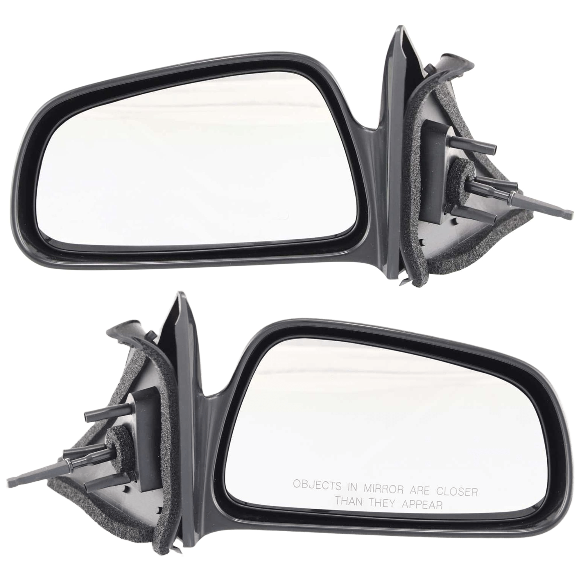 AM GALANT 99-03 MIRROR RH AND LH Manual Adjust Non Folding Non Heated Paintable SKU SET JMT22R Partslink MI1320122 MI1321122 OEM MR192725 MR192726