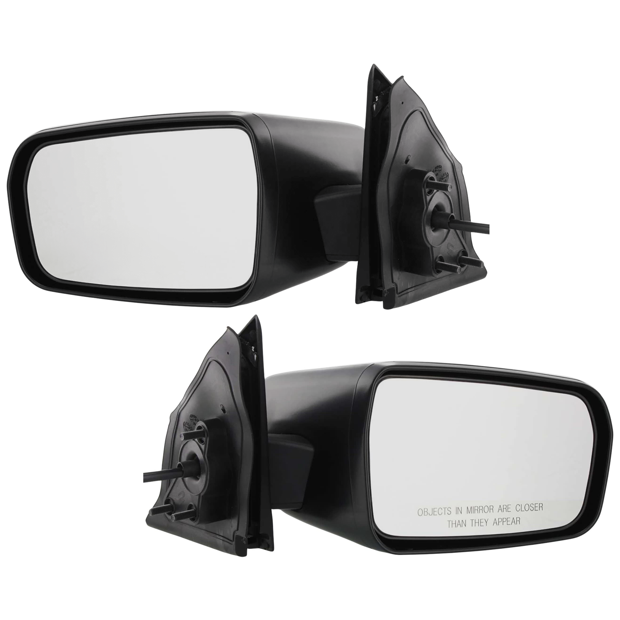AM GALANT 04-08 MIRROR RH AND LH Power Non Folding Non Heated Textured SKU SET JMT25ER Partslink MI1320127 MI1321127 OEM MR599983XA MR978125XA MR599984