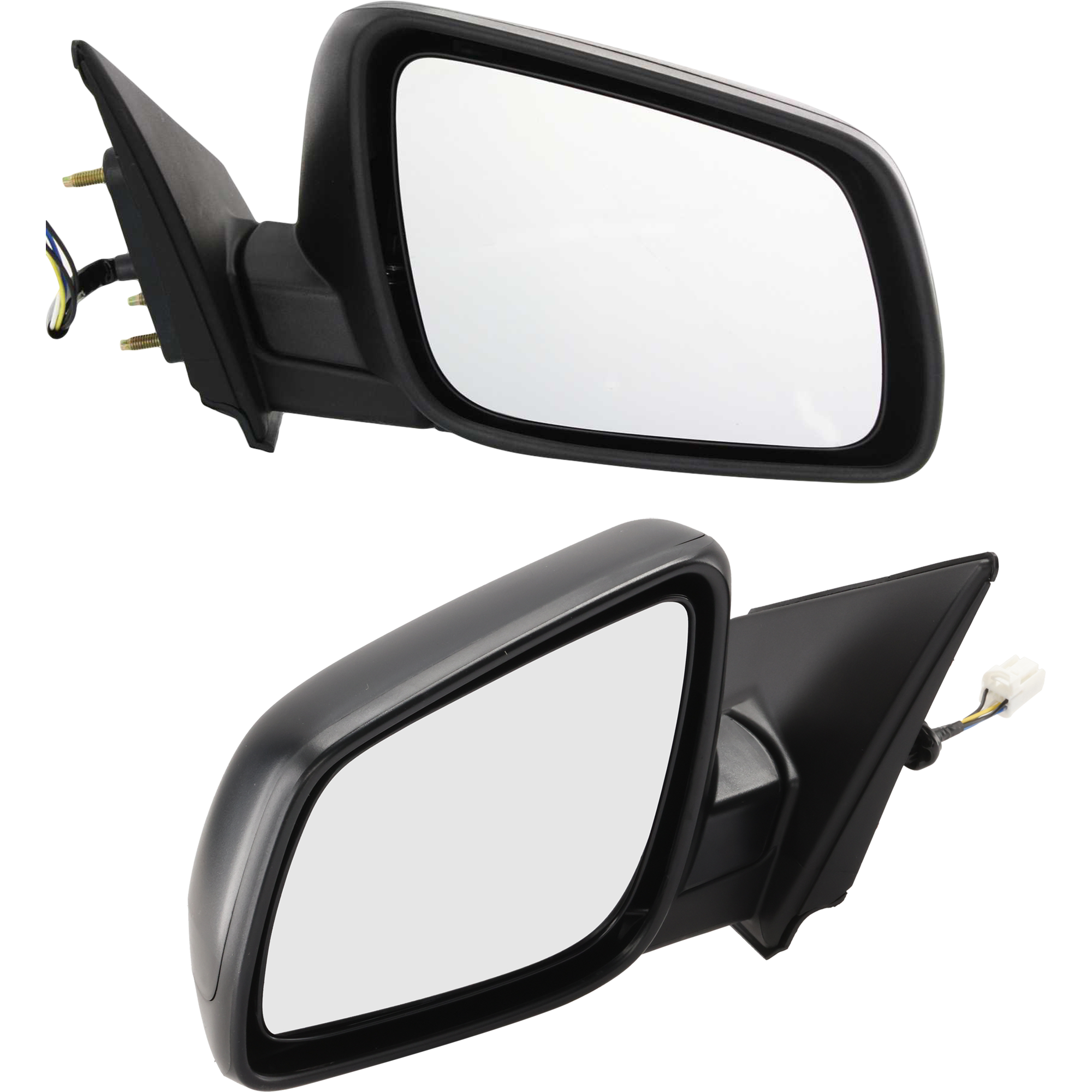 AM LANCER 08-14 MIRROR RH AND LH Power Manual Folding Heated Textured SKU SET JMT26ER Partslink MI1320132 MI1321132 OEM 7632A095-7632A096