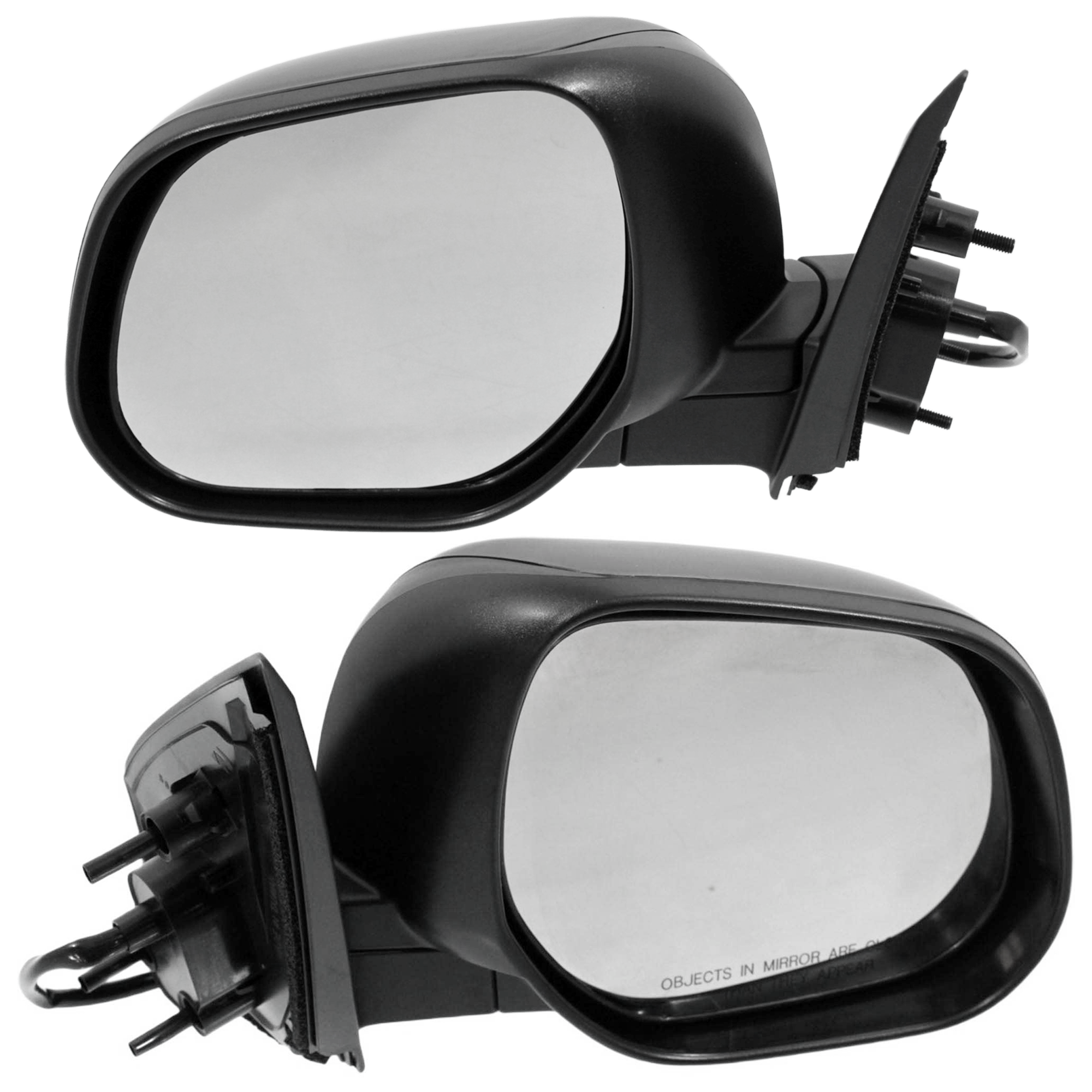 AM OUTLANDER 10-13 MIRROR RH AND LH Power Manual Folding Heated Paintable No Signal Light SKU SET JMT40ER Partslink MI1320139 MI1321139 OEM 7632B433 PFM 7632B434 PFM