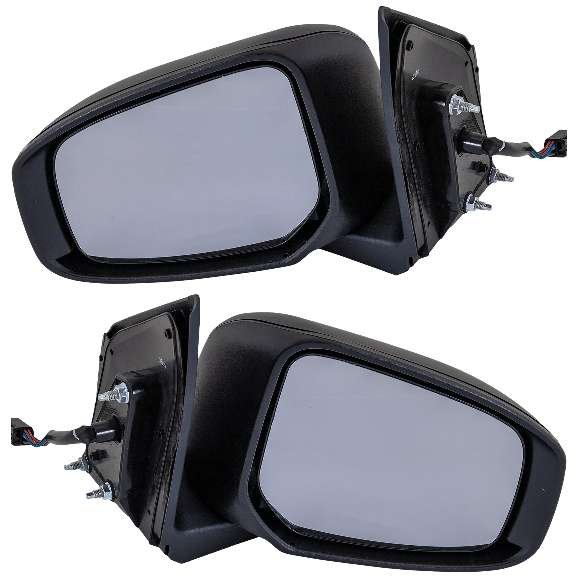 AM MIRAGE 15-22 MIRAGE G4-17-22 MIRROR RH AND LH Power Manual Folding Heated w Signal Lights No Memory BSD Auto Dimming Side Object Sensor SKU SET JMT43ER S Partslink MI1321053 MI1321153 OEM 7632B807-7632B808