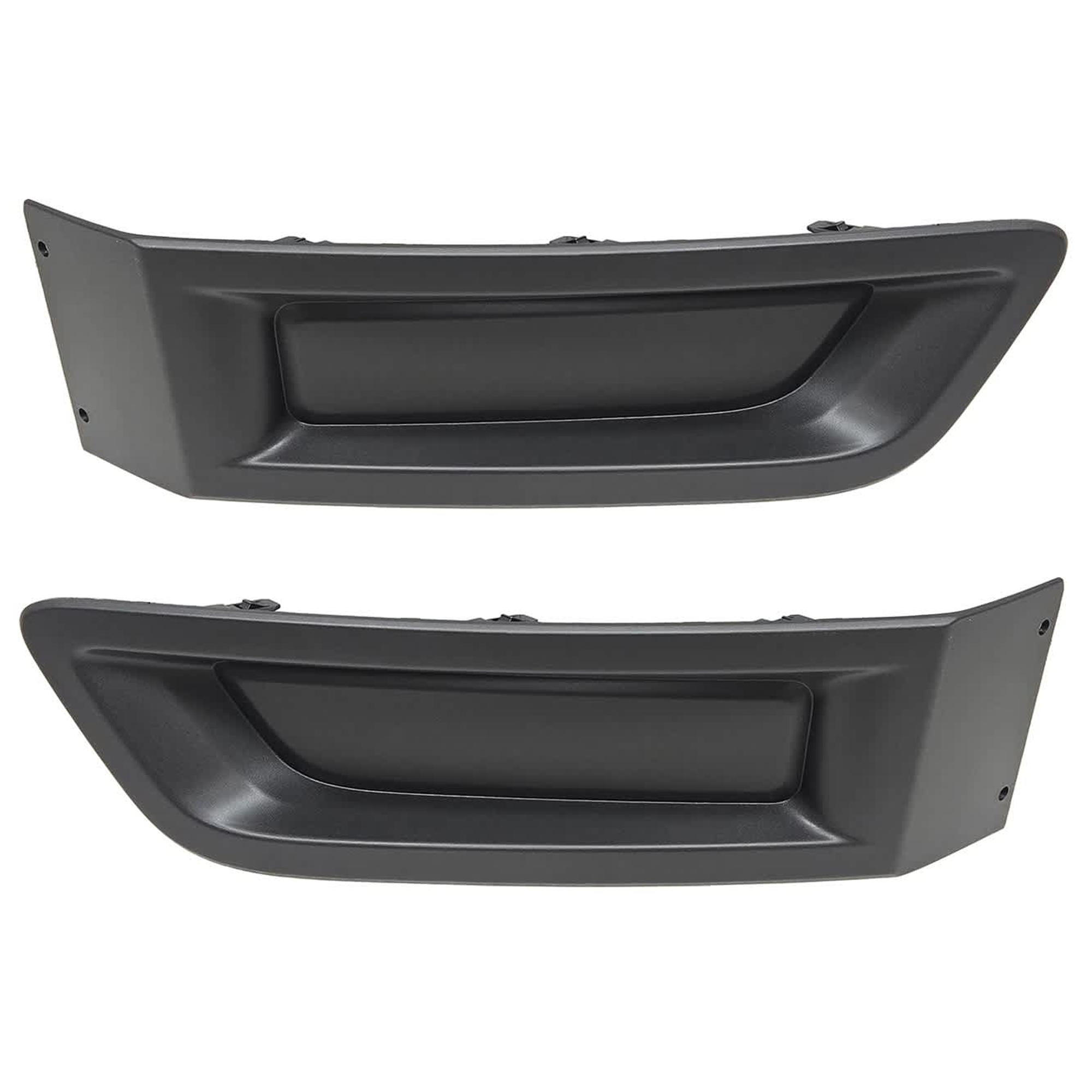 AM FRONTIER 25-25 FOG LAMP COVER RH AND LH Textured w o Fog Light Holes SKU SET JN10770001 Partslink NI1038201 NI1039201 OEM 622569BY0B 622579BY0B