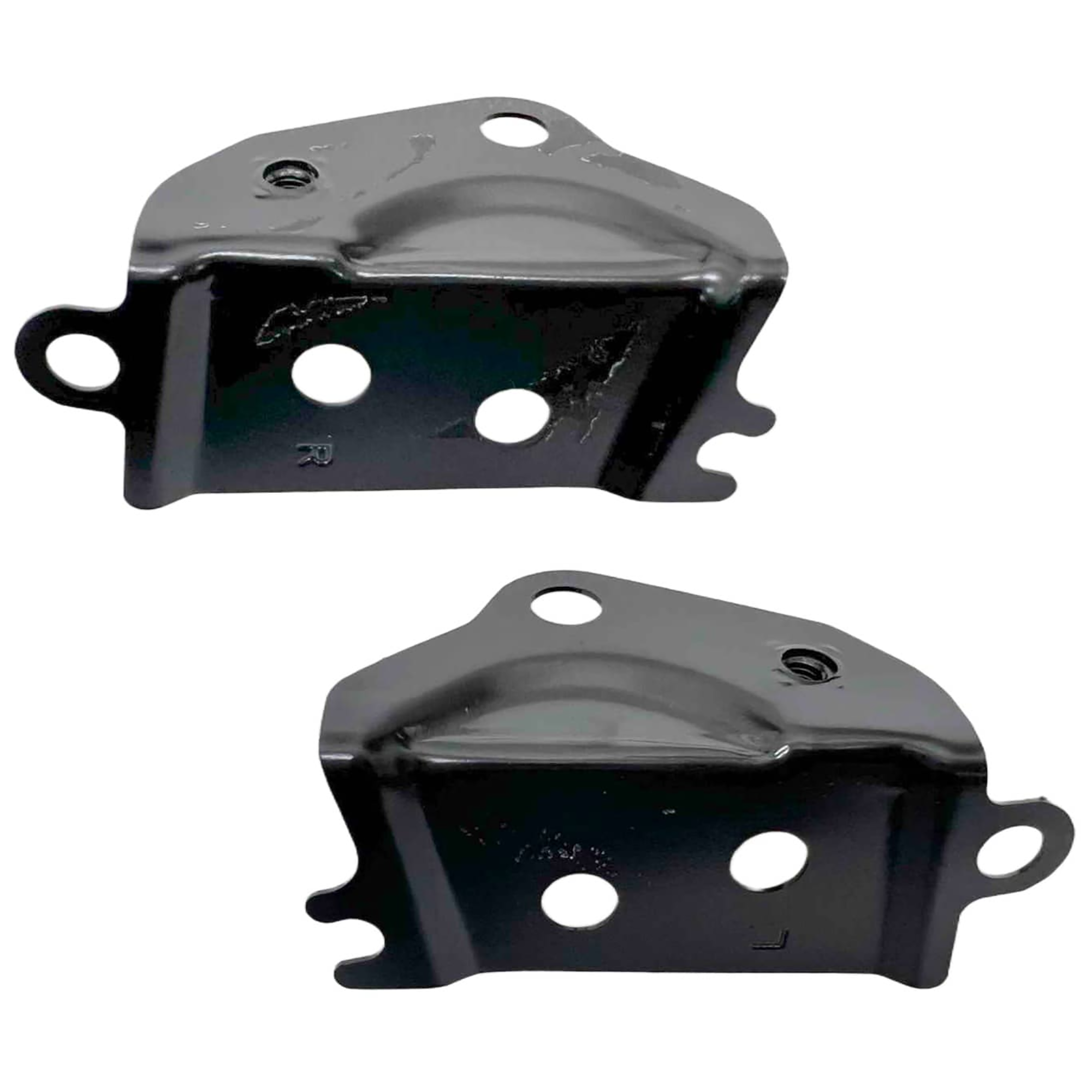 AM KICKS 25-25 FRONT FENDER SUPPRT RH AND LH Fender Brace SKU SET JN22370001 Partslink NI1244121 NI1245121 OEM F31607LFMA F31617LFMA