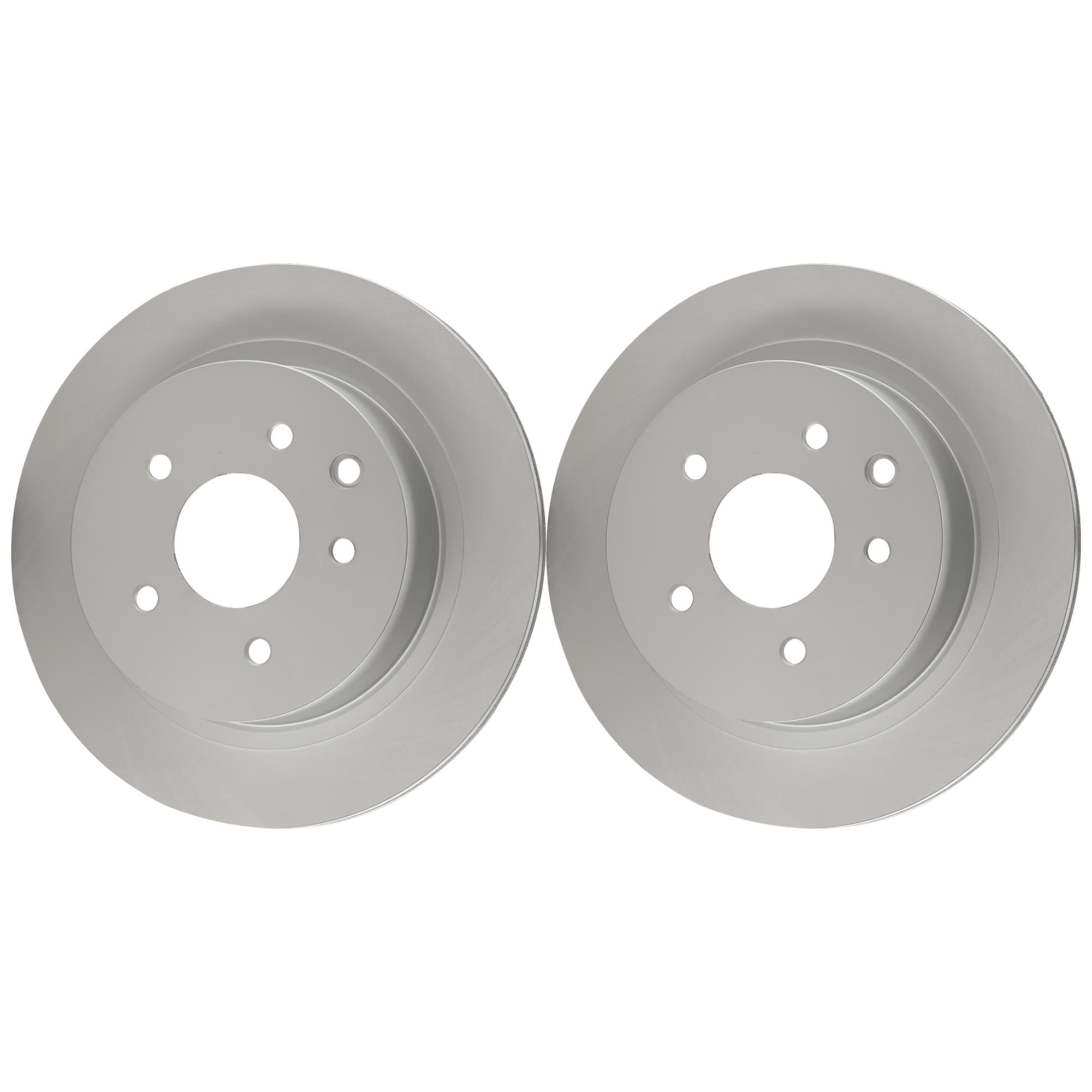 AM 350Z 03-05 ROGUE 08-20 REAR BRAKE DISC RH AND LH Plain Surface G Coated Cast Iron Solid 5 Lugs SKU SET JN27110011G 2 OEM 432068H701 PFM