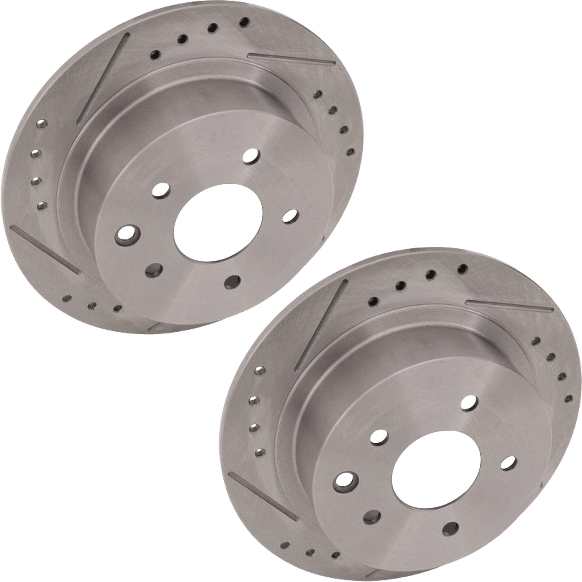 AM ALTIMA 02-17 MAXIMA 04-08 REAR BRAKE DISC RH AND LH Cross drilled and Slotted SKU SET JN27110015DRS2 OEM 19987-31312-145398-476840-0832