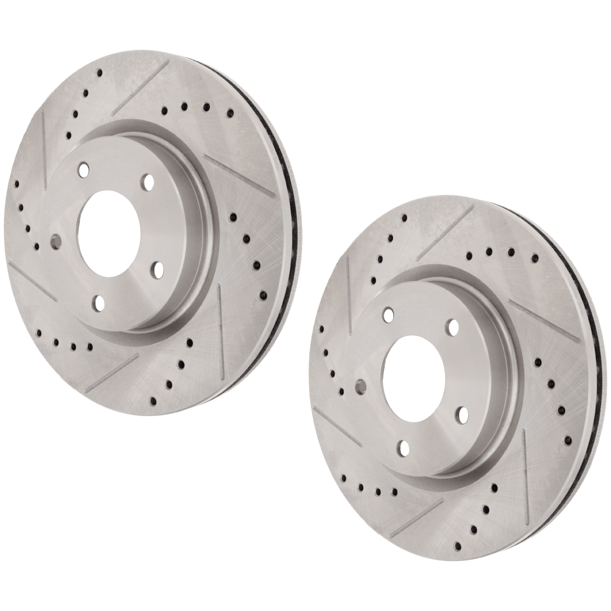 AM ALTIMA 13-21 FRONT BRAKE DISC RH AND LH Cross drilled and Slotted SKU SET JN27110017DRS2 OEM 44760-0833555-850377-981780-60