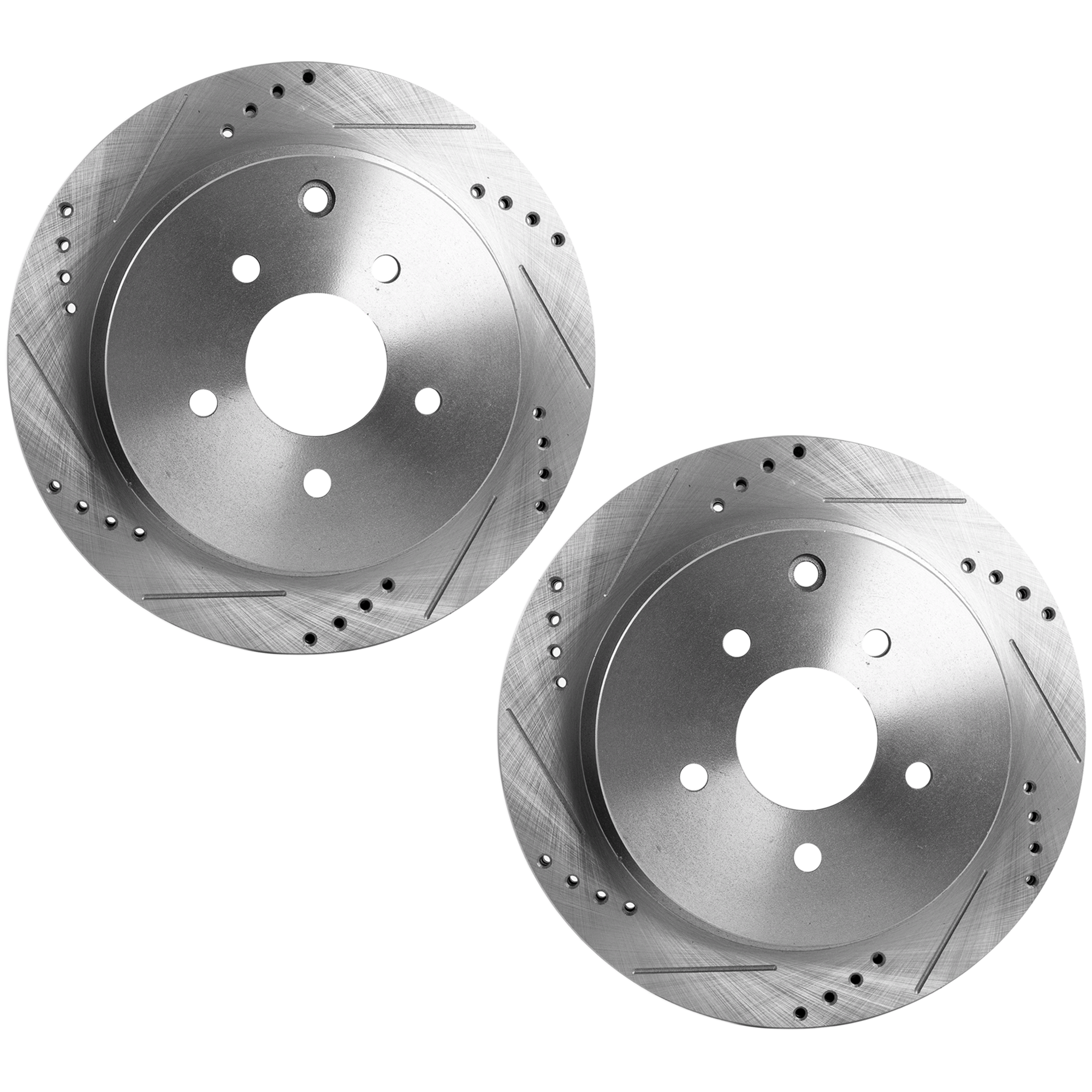 AM MURANO 03-23 REAR BRAKE DISC Cross drilled and Slotted SKU SET JN27110030DRS2 OEM 31348-145537-0832970-980155-48