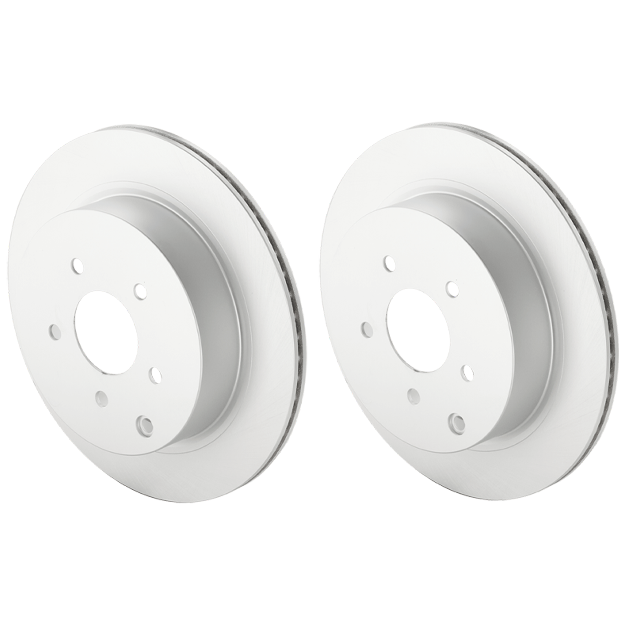 AM MURANO 03-23 PATHFINDER 13-20 REAR BRAKE DISC RH AND LH Plain Surface G Coated Cast Iron Solid 5 Lugs SKU SET JN27110030G 2 OEM 43206CA000 PFM