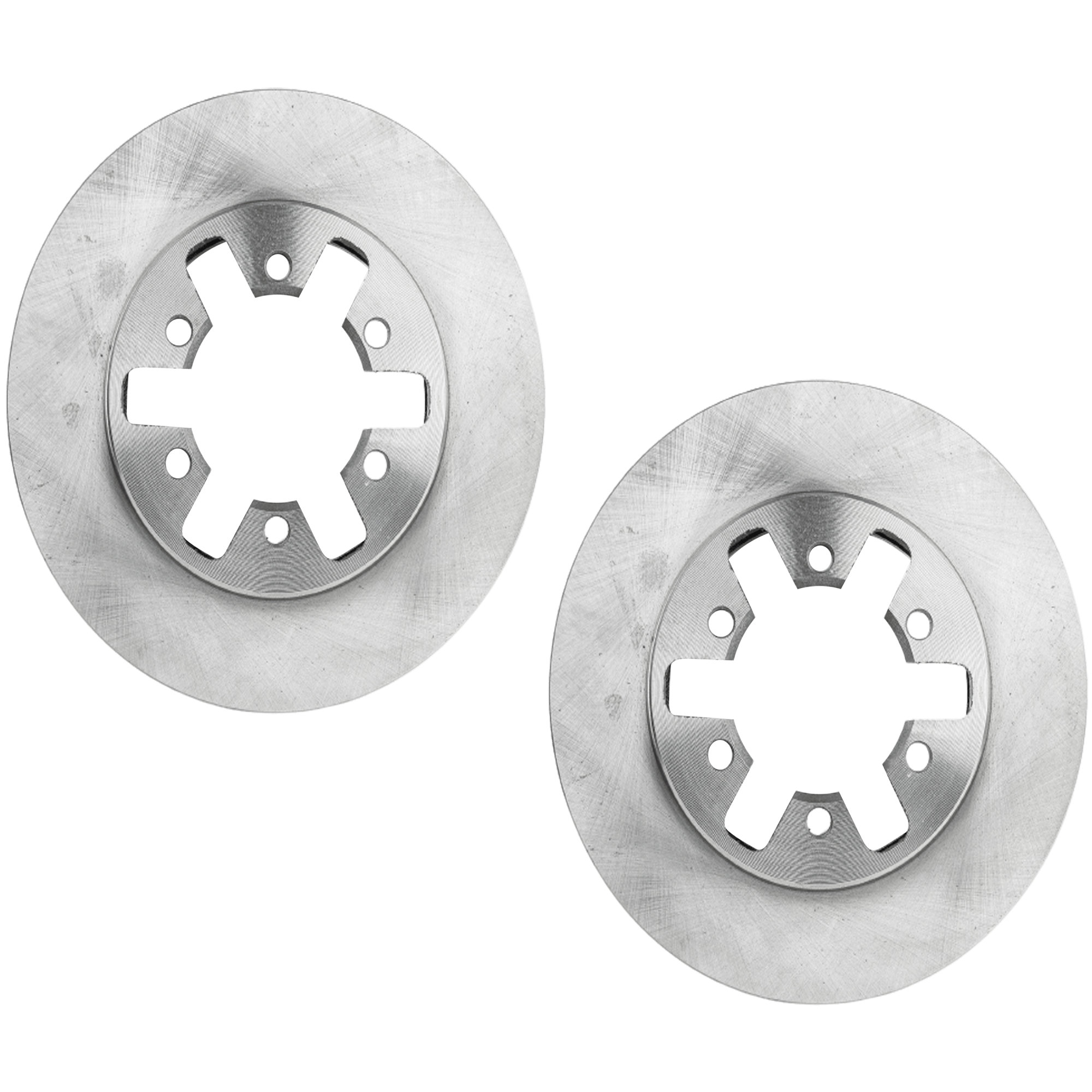 AM NISSAN 720-85-86 PICKUP 95-97 FRONT BRAKE DISC RH AND LH 2 Wheel Set SKU SET JN27110033-2 OEM 4020601G00-4020601G01-4020601G