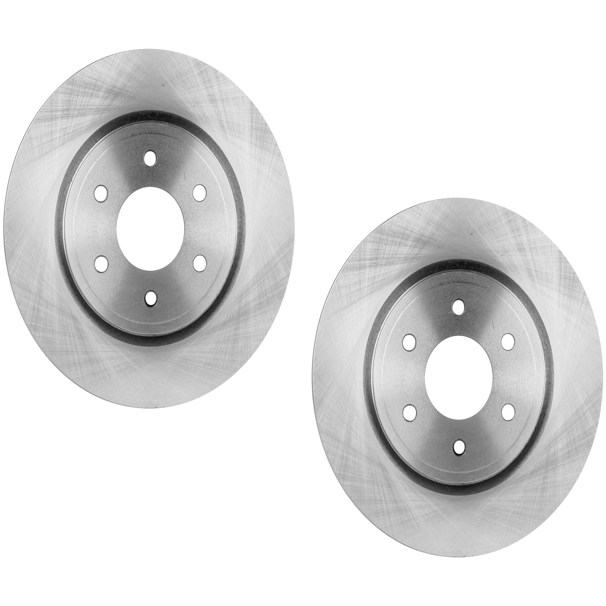 AM FRONTIER 05-23 PATHFINDER 04-12 FRONT BRAKE DISC RH AND LH Plain Surface Vented 6 Lugs 2 Wheel Set SKU SET JN27110036-2 OEM 40206EB300-40206EA00A 402069BE