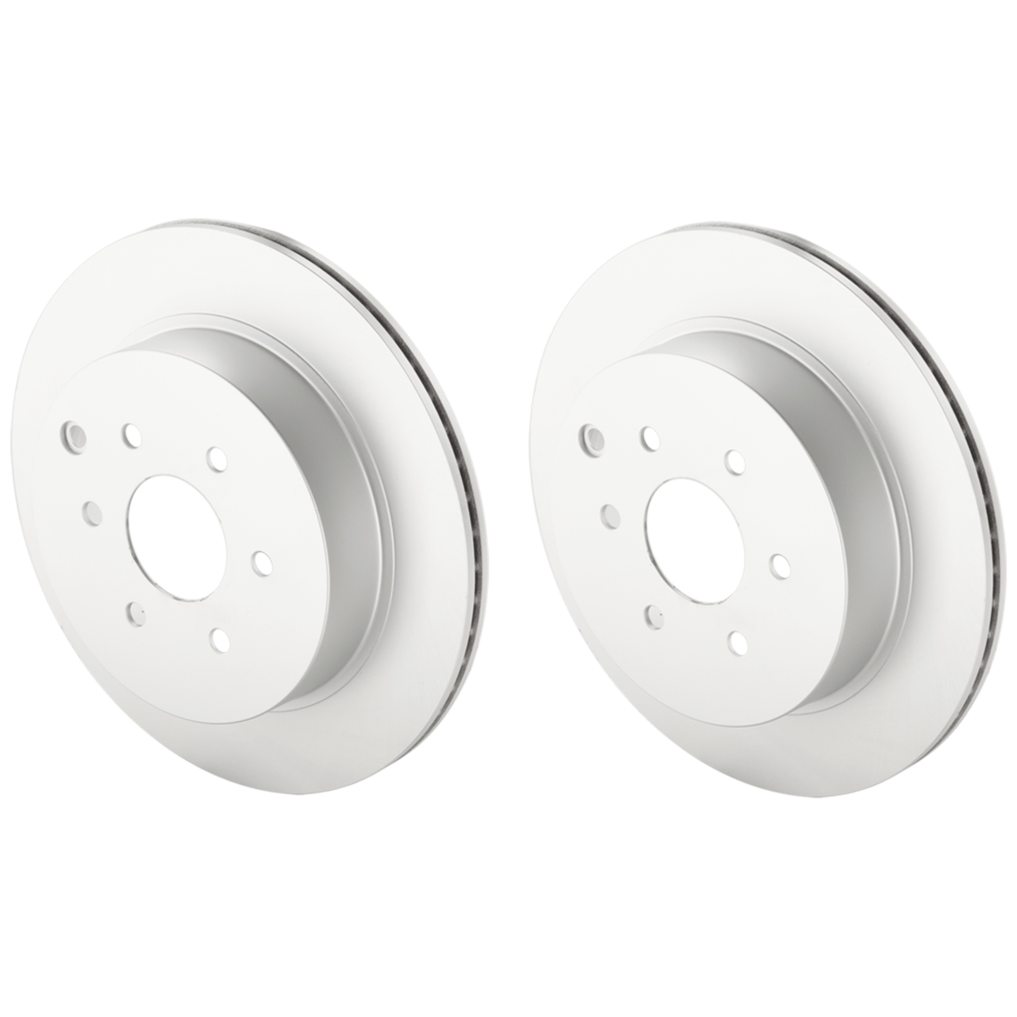 AM PATHFINDER 04-12 REAR BRAKE DISC RH AND LH Plain Surface G Coated Cast Iron Vented 6 Lugs SKU SET JN27110037G 2 OEM 43206EA000 PFM