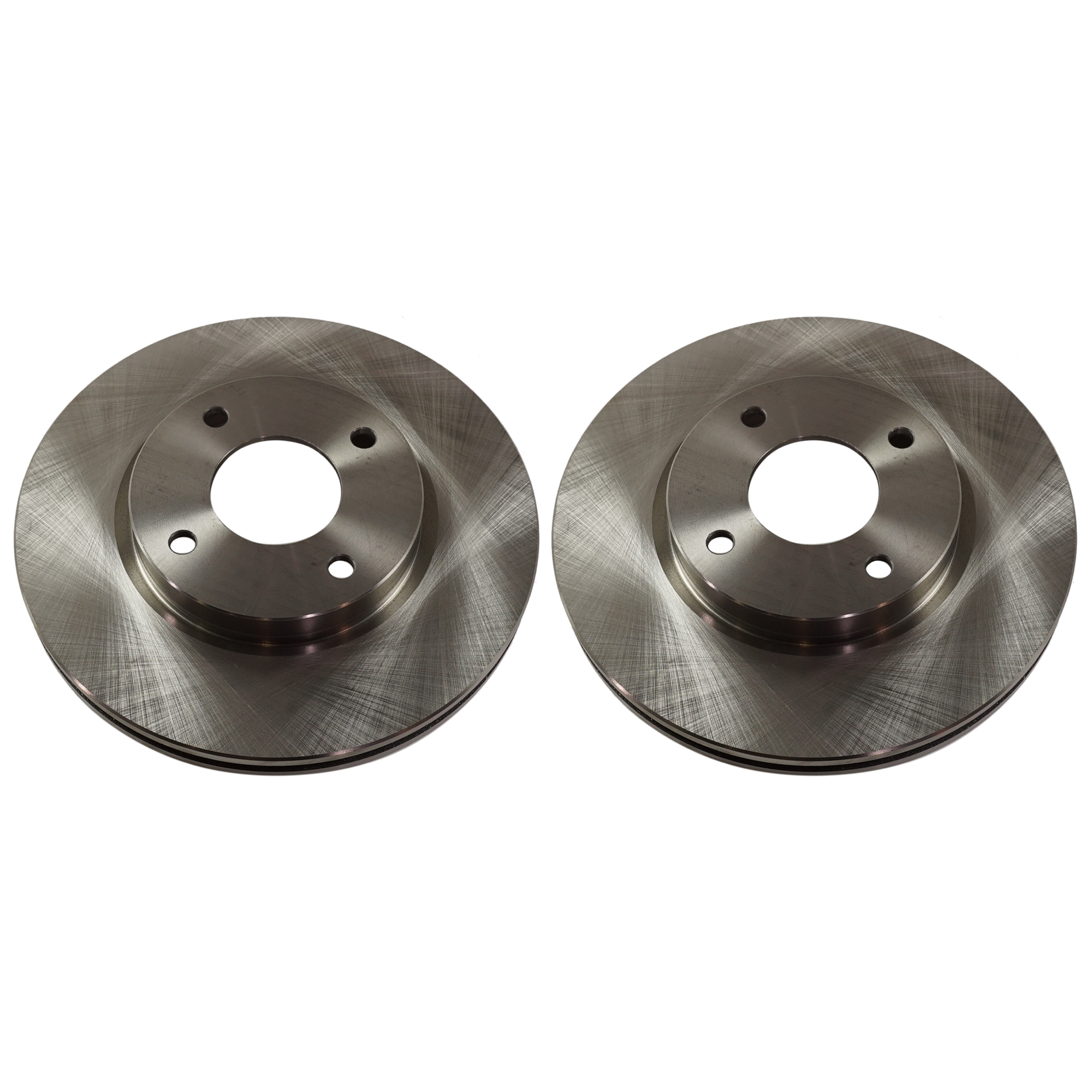 AM CUBE 09-14 SENTRA 07-12 FRONT BRAKE DISC 2 Wheel Set SKU SET JN27110044-2 OEM 40206ET00A 40206ET00C 40206ET0