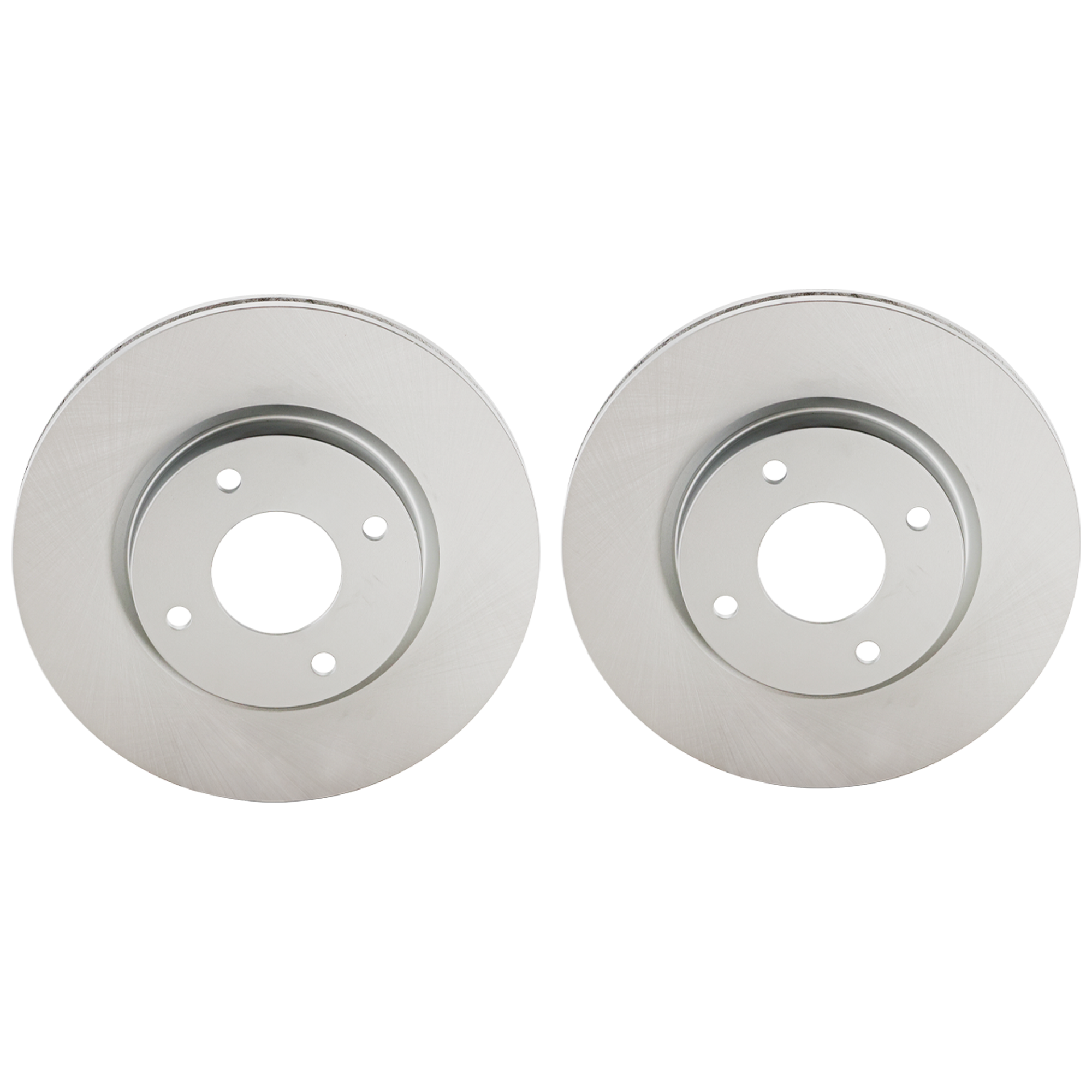 AM SENTRA 07-12 CUBE 09-14 FRONT BRAKE DISC RH AND LH Plain Surface G Coated Cast Iron Vented 4 Lugs SKU SET JN27110044G 2 OEM 40206ET00A PFM