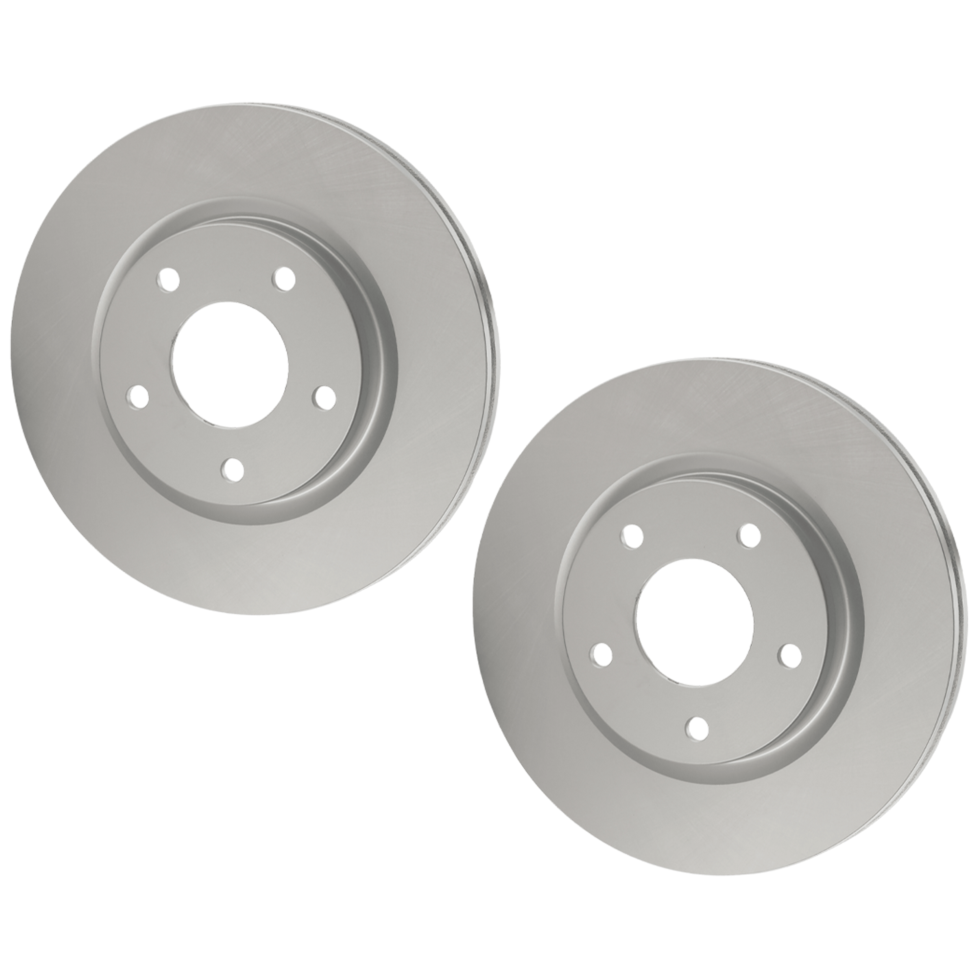 AM SENTRA 13-19 FRONT BRAKE DISC RH AND LH Plain Surface G Coated Cast Iron Vented 5 Lugs SKU SET JN27110047G 2 OEM 402063DA0AC166 PFM