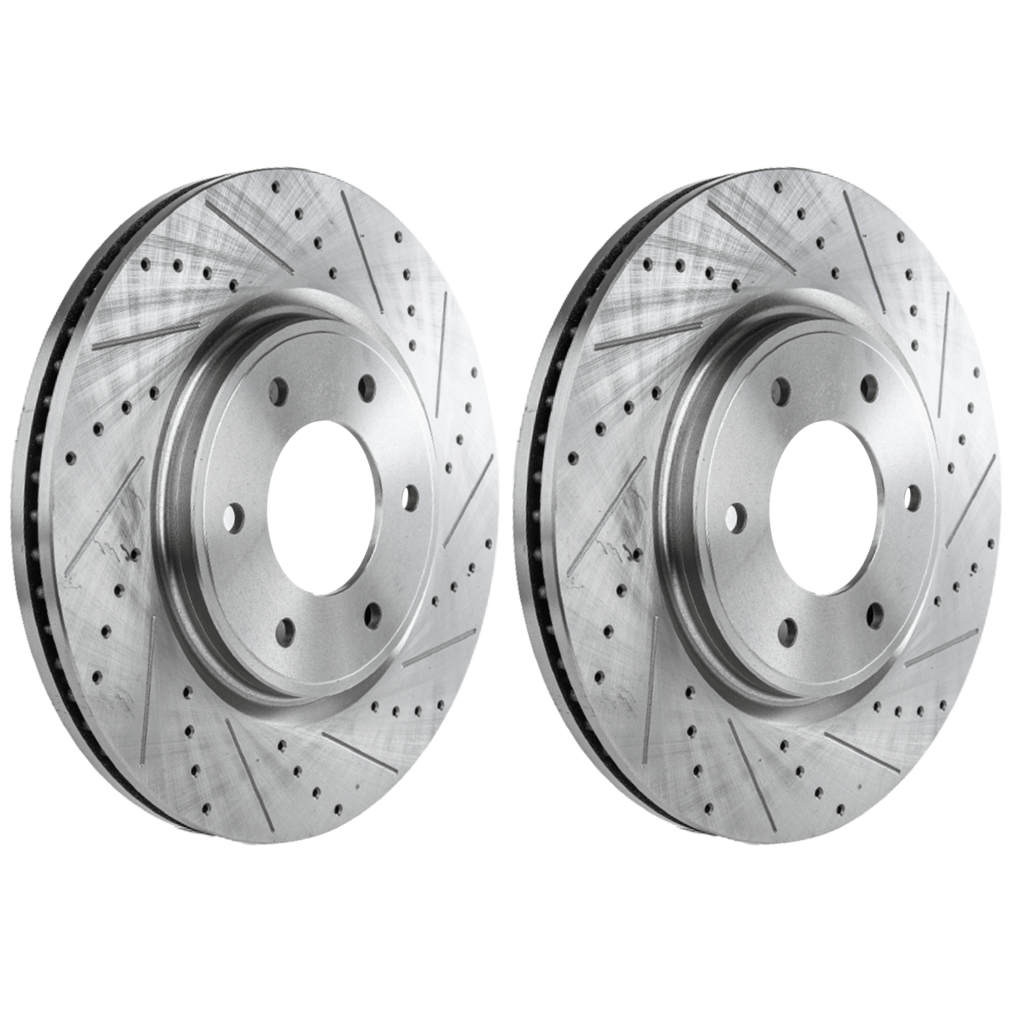 AM TITAN 07-23 ARMADA 08-19 QX56-08-10 FRONT BRAKE DISC RH AND LH Plain Surface Vented Performance Rotor SKU SET JN27110054DRS2 OEM 31506-44617-0833325-850024-900