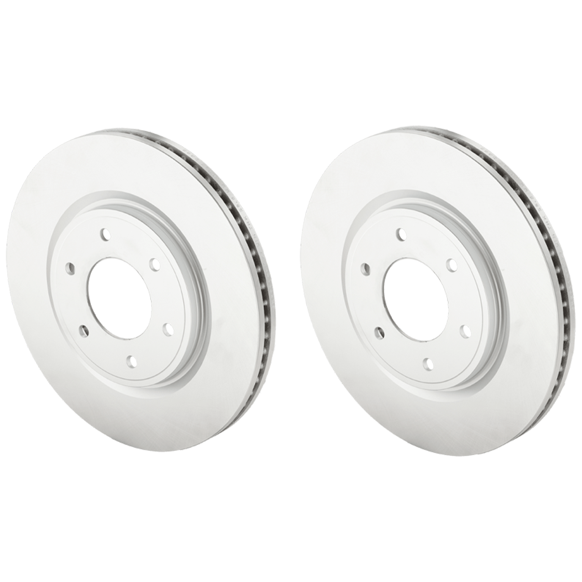 AM TITAN 07-15-17-23 ARMADA 08-19 FRONT BRAKE DISC RH AND LH Plain Surface G Coated Cast Iron Vented 6 Lugs SKU SET JN27110054G 2 OEM 40206ZR00A PFM