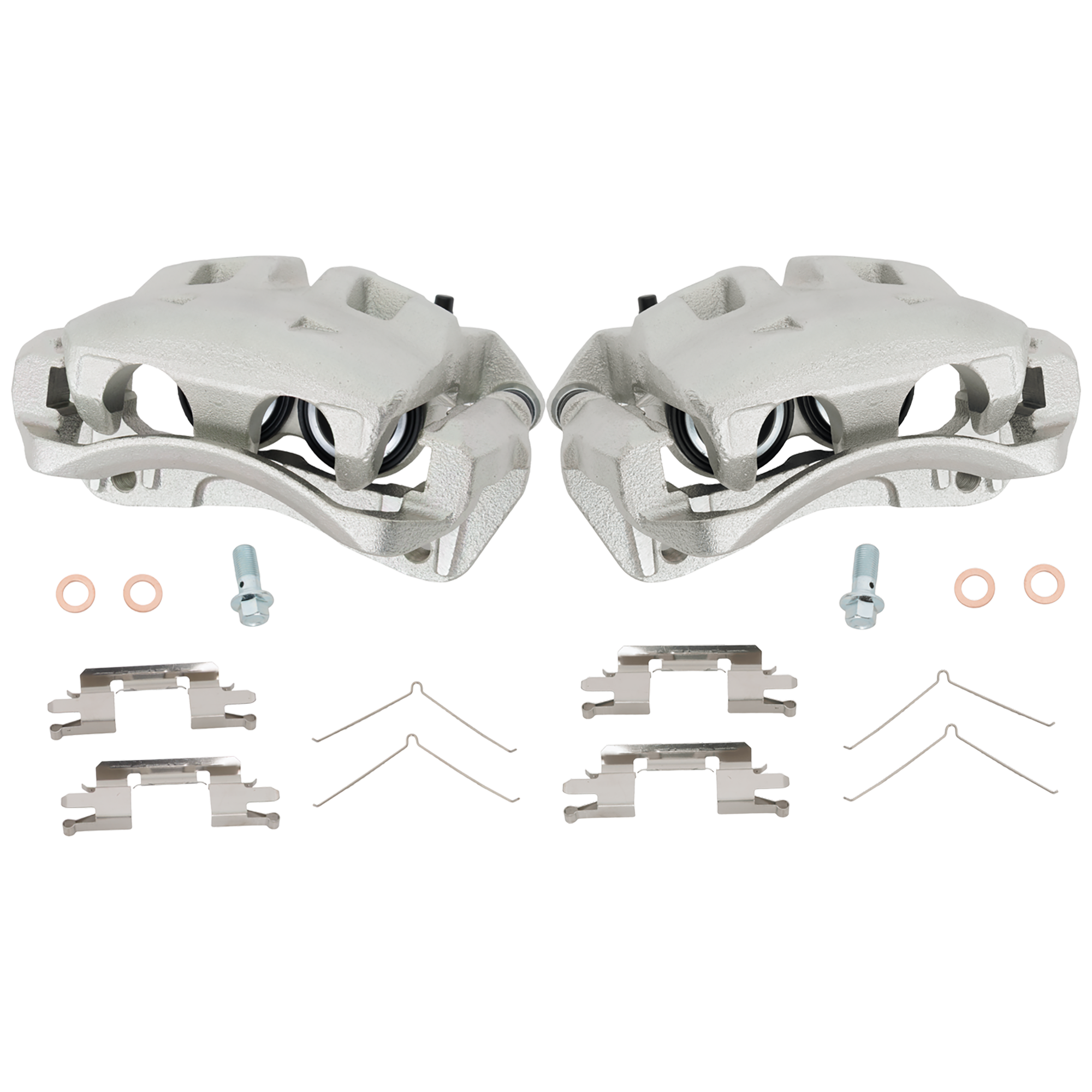 AM FRONTIER 05-23 PATHFINDER 05-12 FRONT BRAKE KIT WITH CALIPERS 2 Wheel Set Includes 2 Brake Caliper SKU SET JN27150005