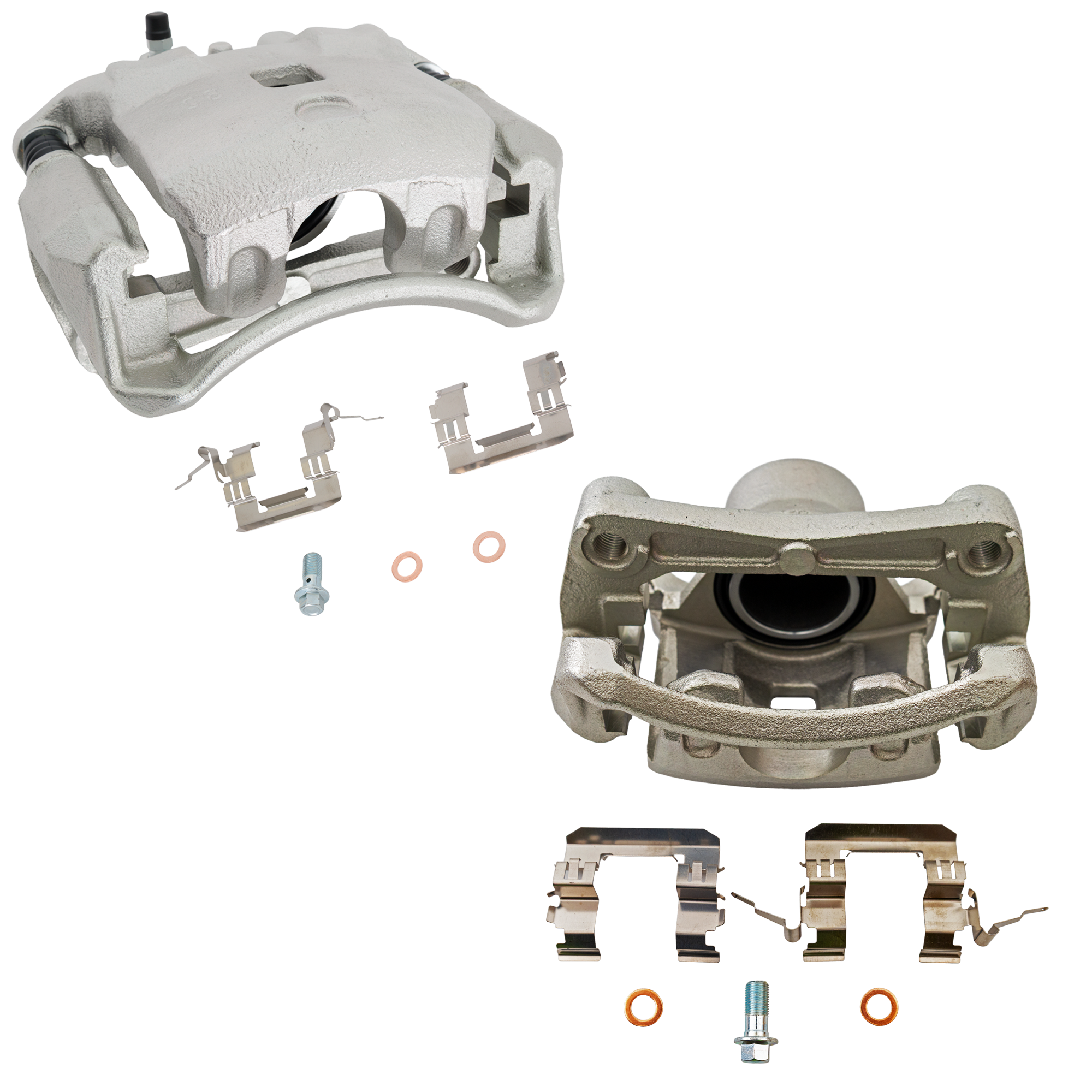 AM SENTRA 07-19 FRONT BRAKE KIT WITH CALIPERS 2 Wheel Set Includes 2 Brake Caliper SKU SET JN27150007