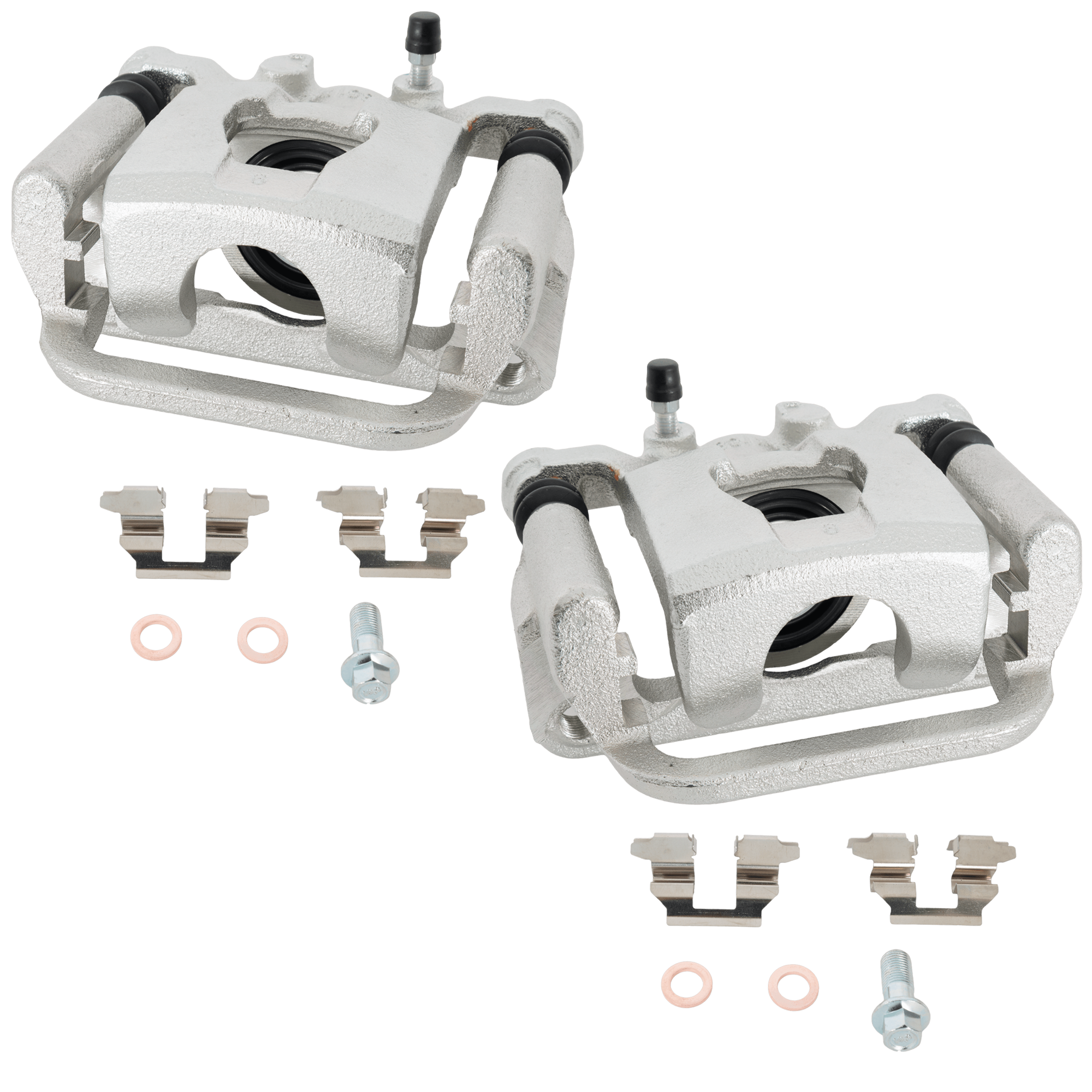 AM JUKE 11-17 SENTRA 07-19 REAR BRAKE KIT WITH CALIPERS 2 Wheel Set Includes 2 Brake Caliper SKU SET JN27160007