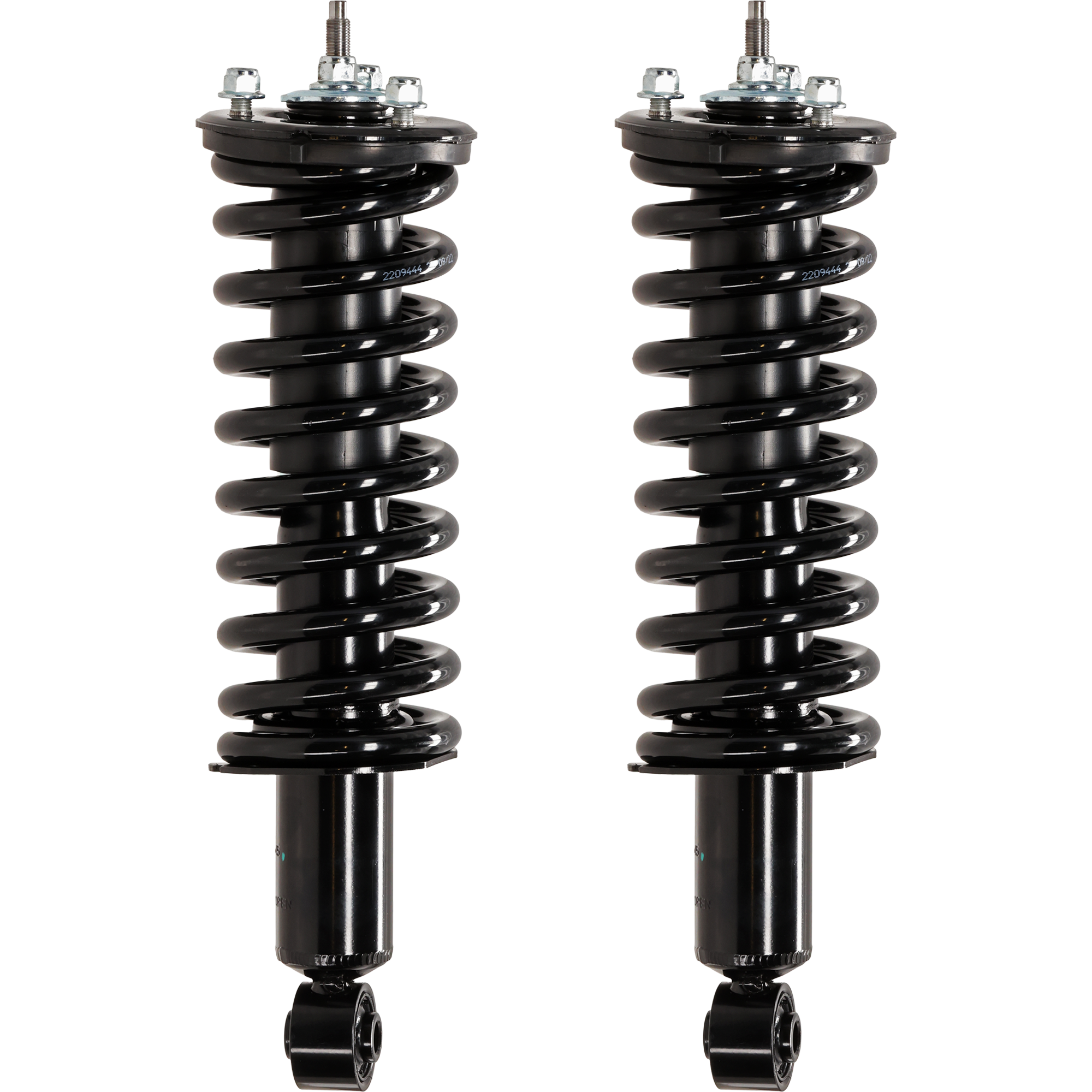 AM FRONTIER 05-19 EQUATOR 09-12 FRONT FULLY LOADED STRUT RH AND LH Gas Charged Twin tube 2.5L Eng. Set of 2 SKU SET JN28050007-2 OEM 33NS1158-3345682-11296 SR4201