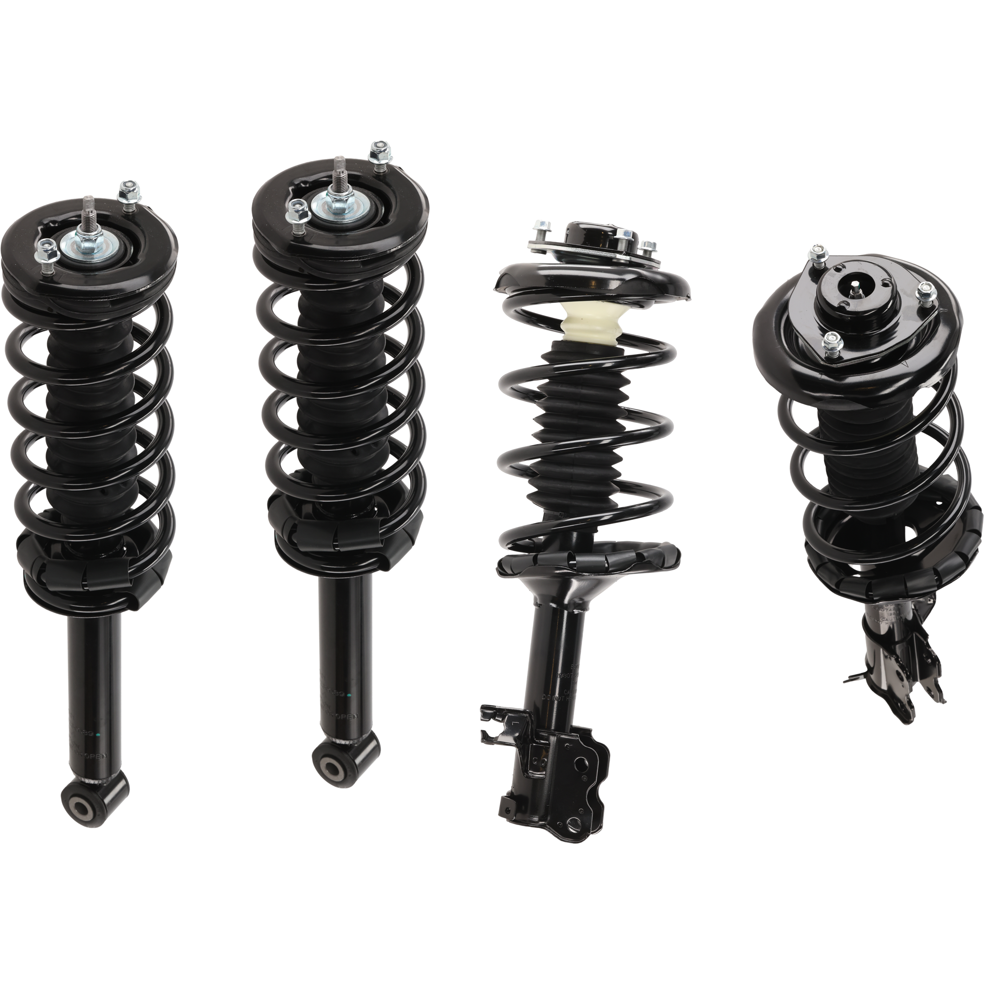 AM MAXIMA 95-99 FRONT AND REAR FULLY LOADED STRUT RH AND LH Gas Charged Twin tube Set of 4 SKU SET JN280503-4 B OEM 5430244U28-5430344U28