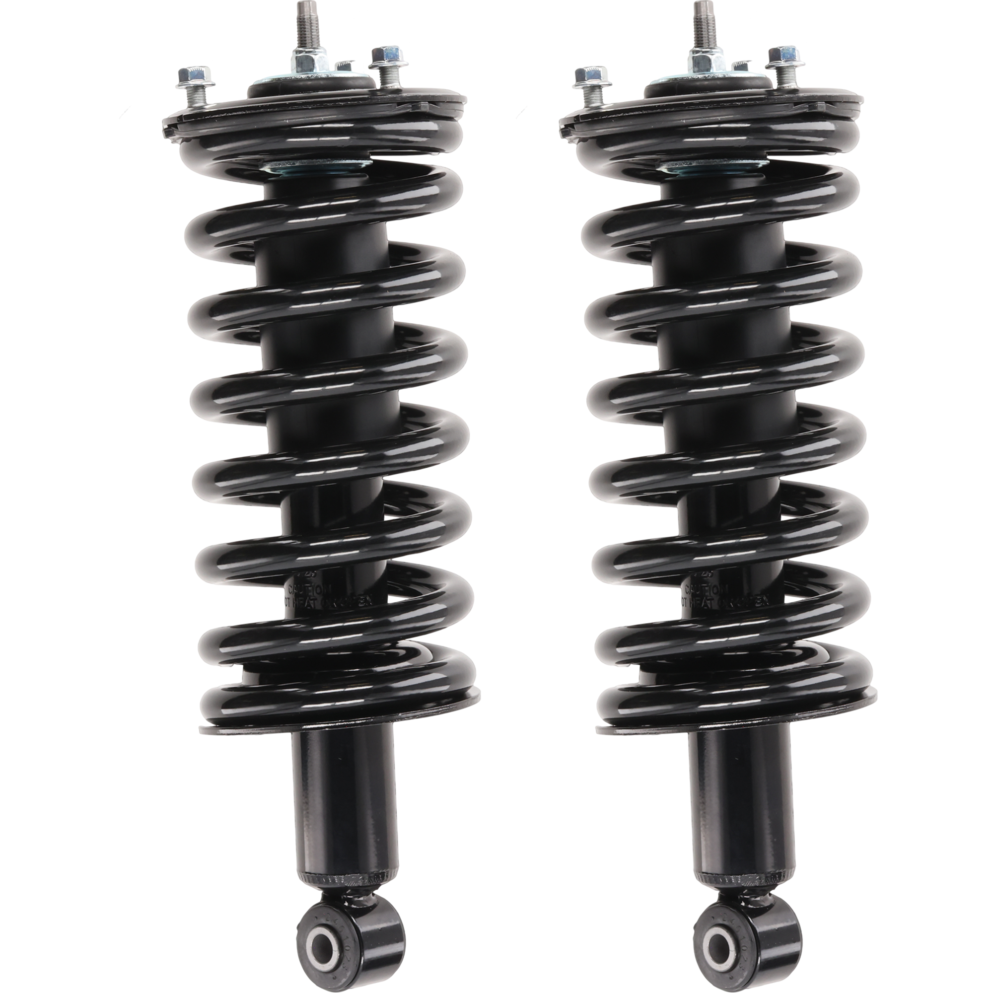 AM TITAN 04-15-17-23 FRONT LOADED STRUT RH AND LH Gas Charged Twin tube Four Wheel Drive Set of 2 SKU SET JN280531-2 OEM 561107S326 E61109FE4B