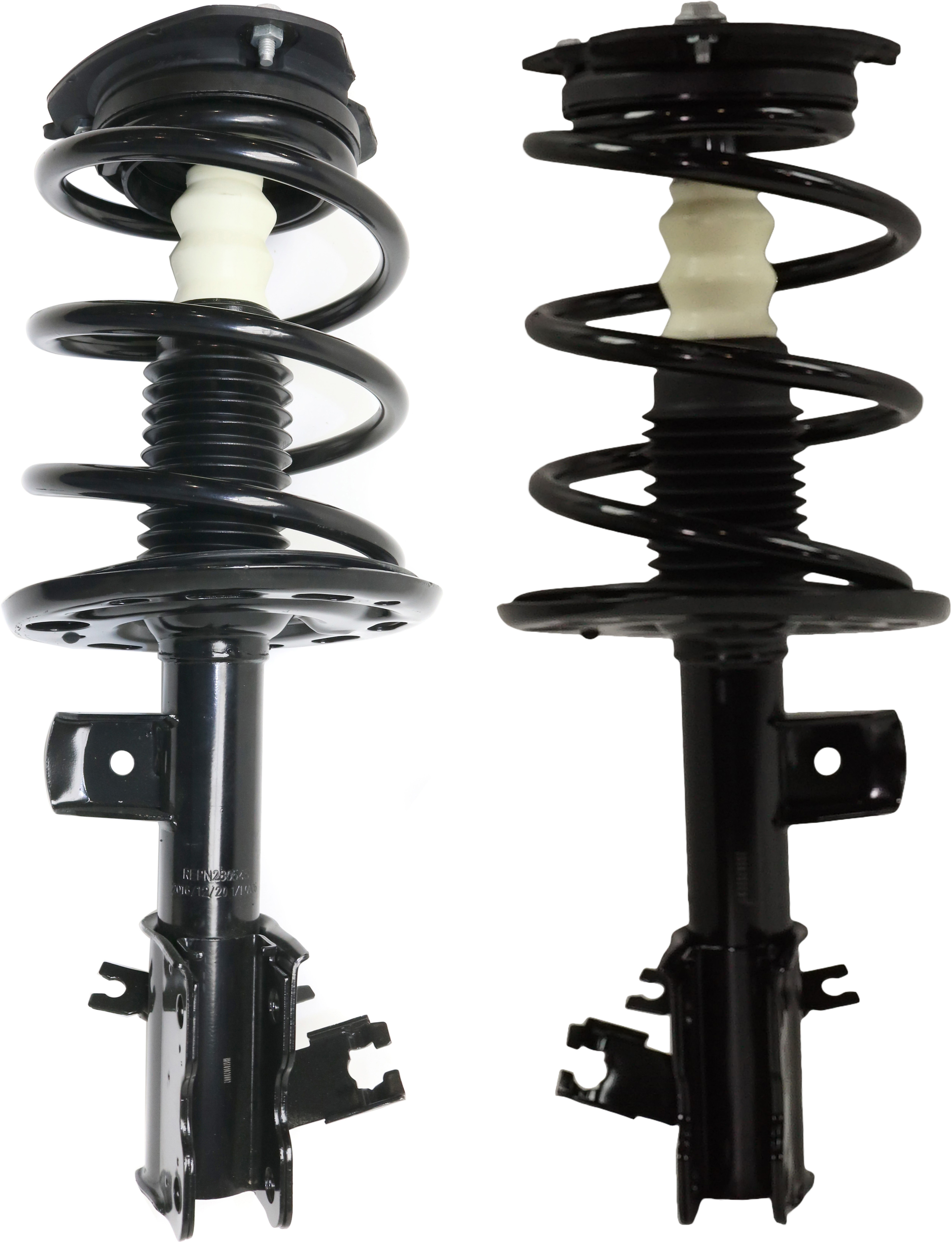 AM ALTIMA 07-13 FRONT LOADED STRUT RH AND LH Gas Charged Twin tube Except Hybrid Model Set of 2 SKU SET JN280545 OEM E4302JA02A E4302JA01B E4303JA0