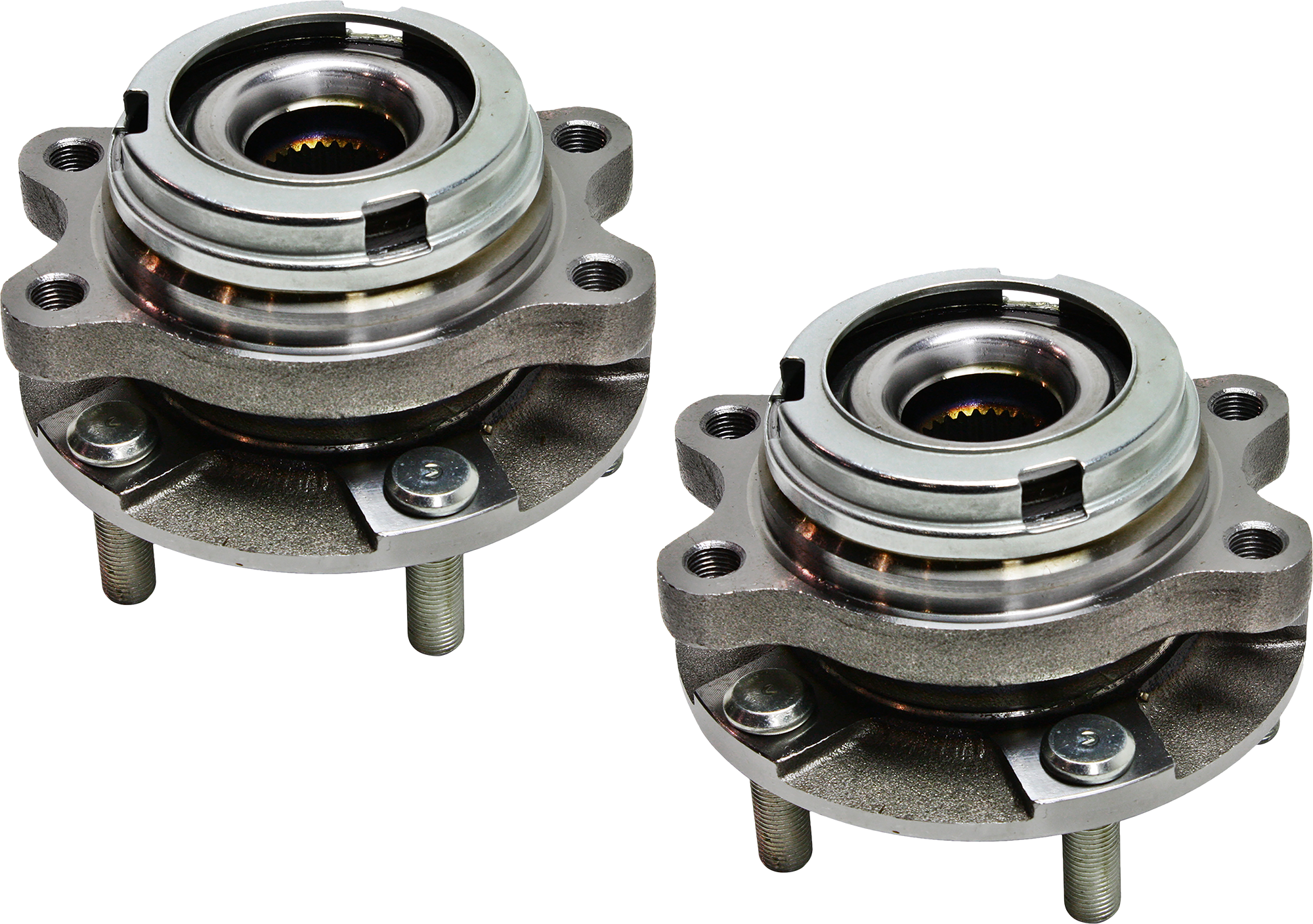 AM ALTIMA 07-13 MURANO 03-07 FRONT HUB ASSEMBLY RH AND LH 5 Studs 5 x 4.5 in. Bolt Pattern 4 Wheel ABS SKU SET JN283706-2