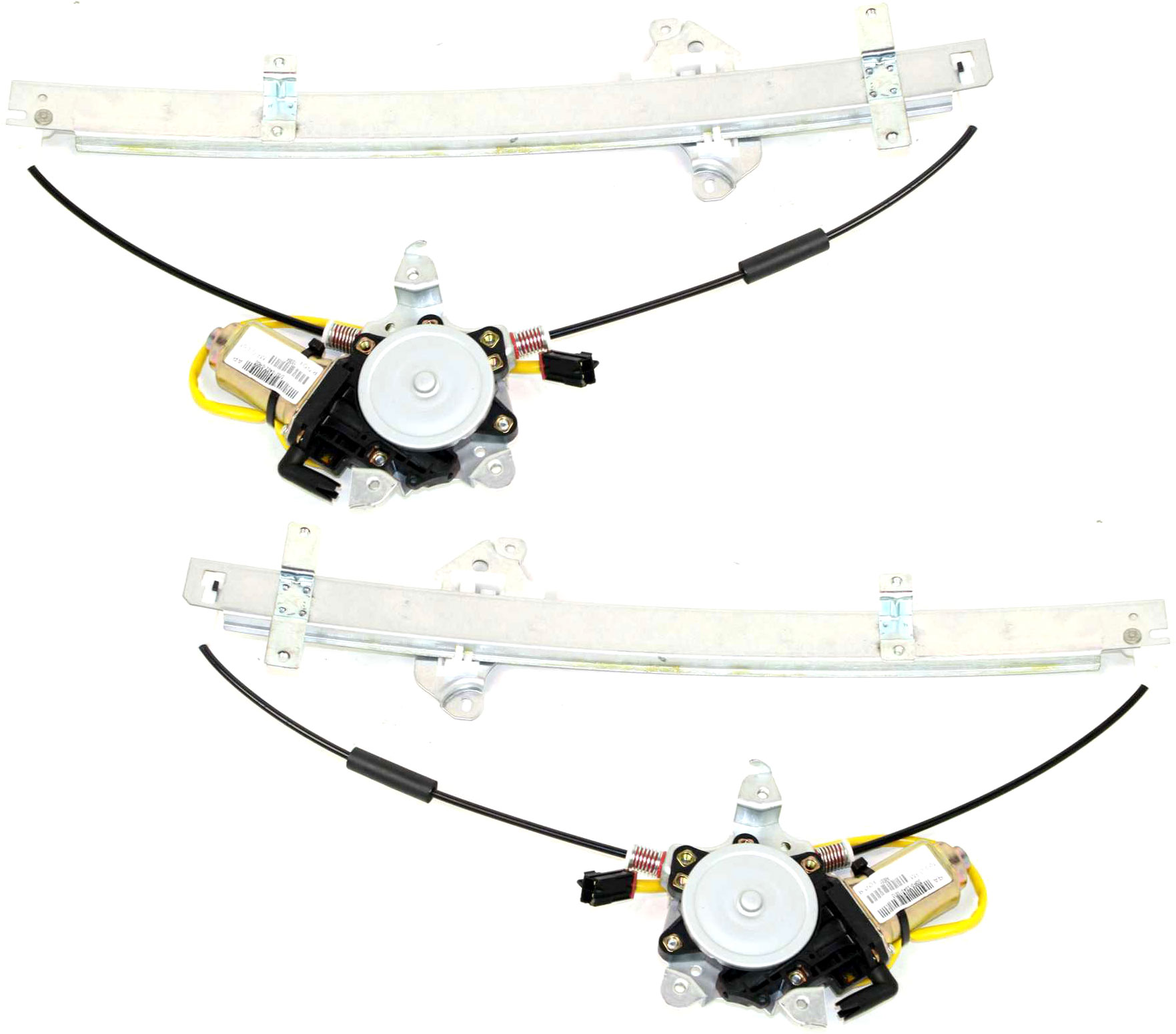 AM PATHFINDER QX4-98-01 FRONT WINDOW REGULATOR RH AND LH Power w Motor SKU SET JN462905 Partslink NI1350122 NI1351122 OEM 807200W210-807210W210