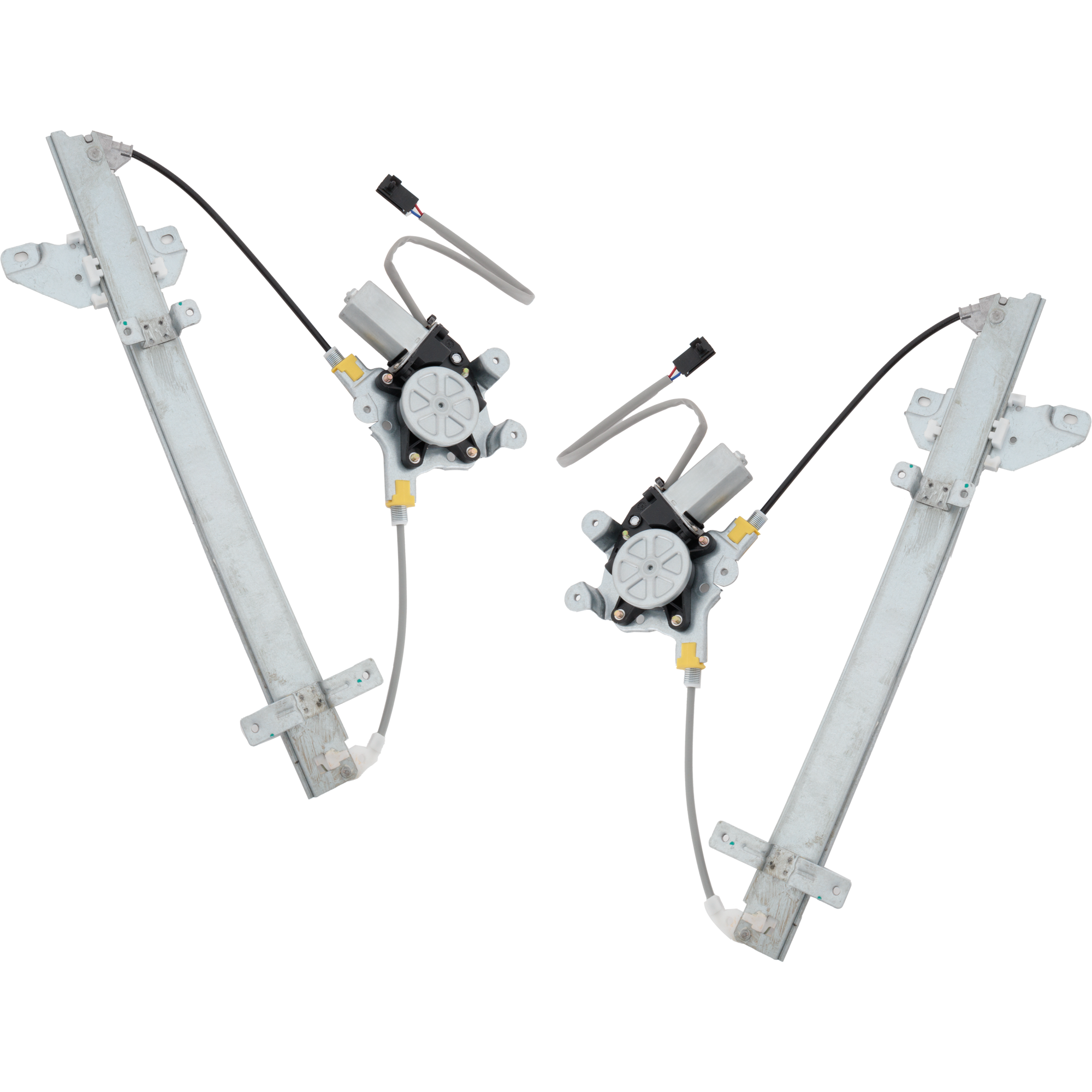 AM I30-00-01 I35-02-04 FRONT WINDOW REGULATOR RH AND LH Power w Motor RH 2 Pins LH 6 Pins SKU SET JN462919 Partslink NI1350111 NI1351111 OEM 807202Y00A PFM 807212Y00A PFM