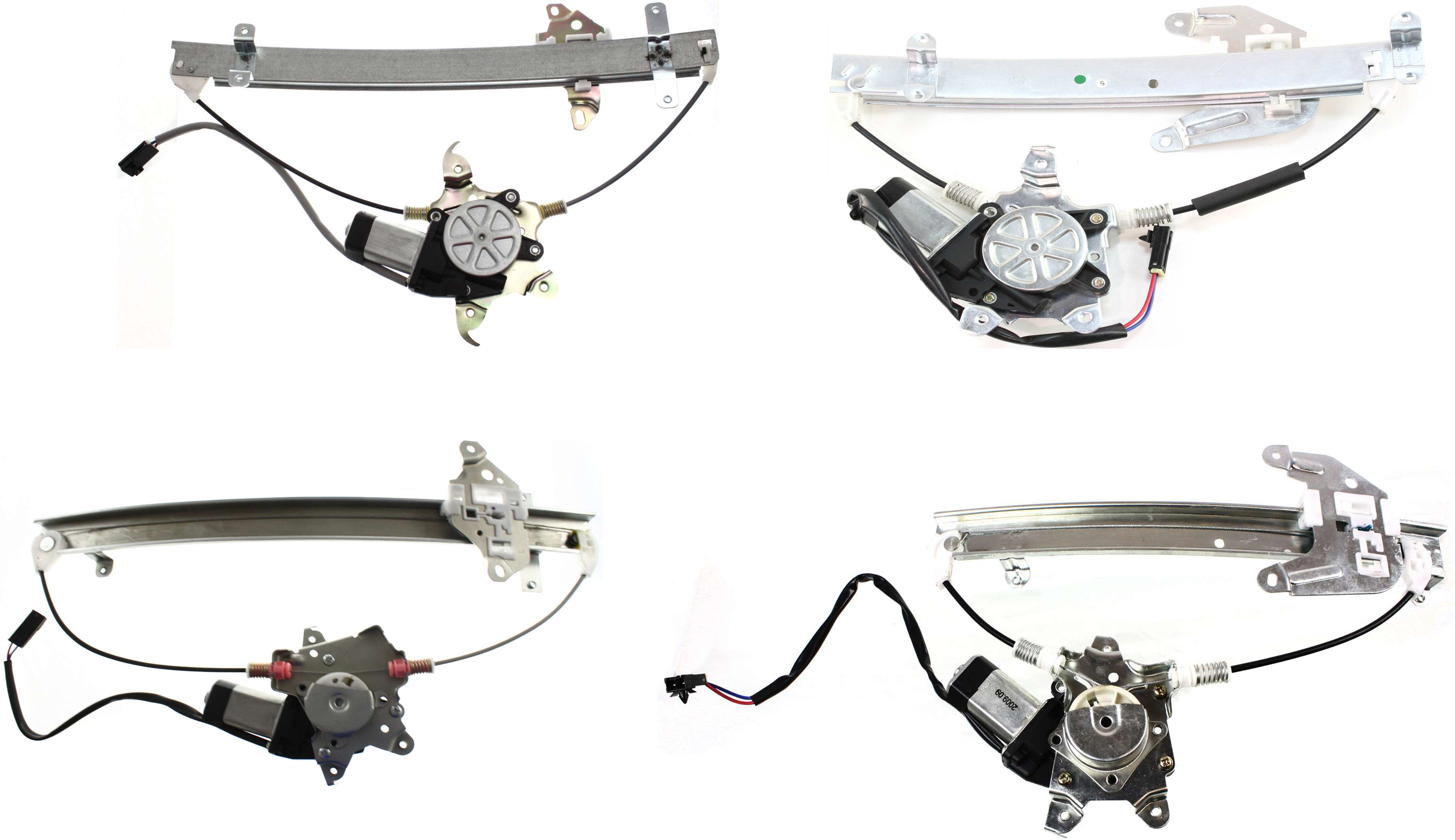 AM I30-96-99 MAXIMA 95-99 FRONT AND REAR WINDOW REGULATOR RH AND LH Power w Motor SKU SET JN462927-4 Partslink NI1350118 NI1351118 NI1550103 NI1551103 OEM 8072040U10 PFM 8072140U10 PFM