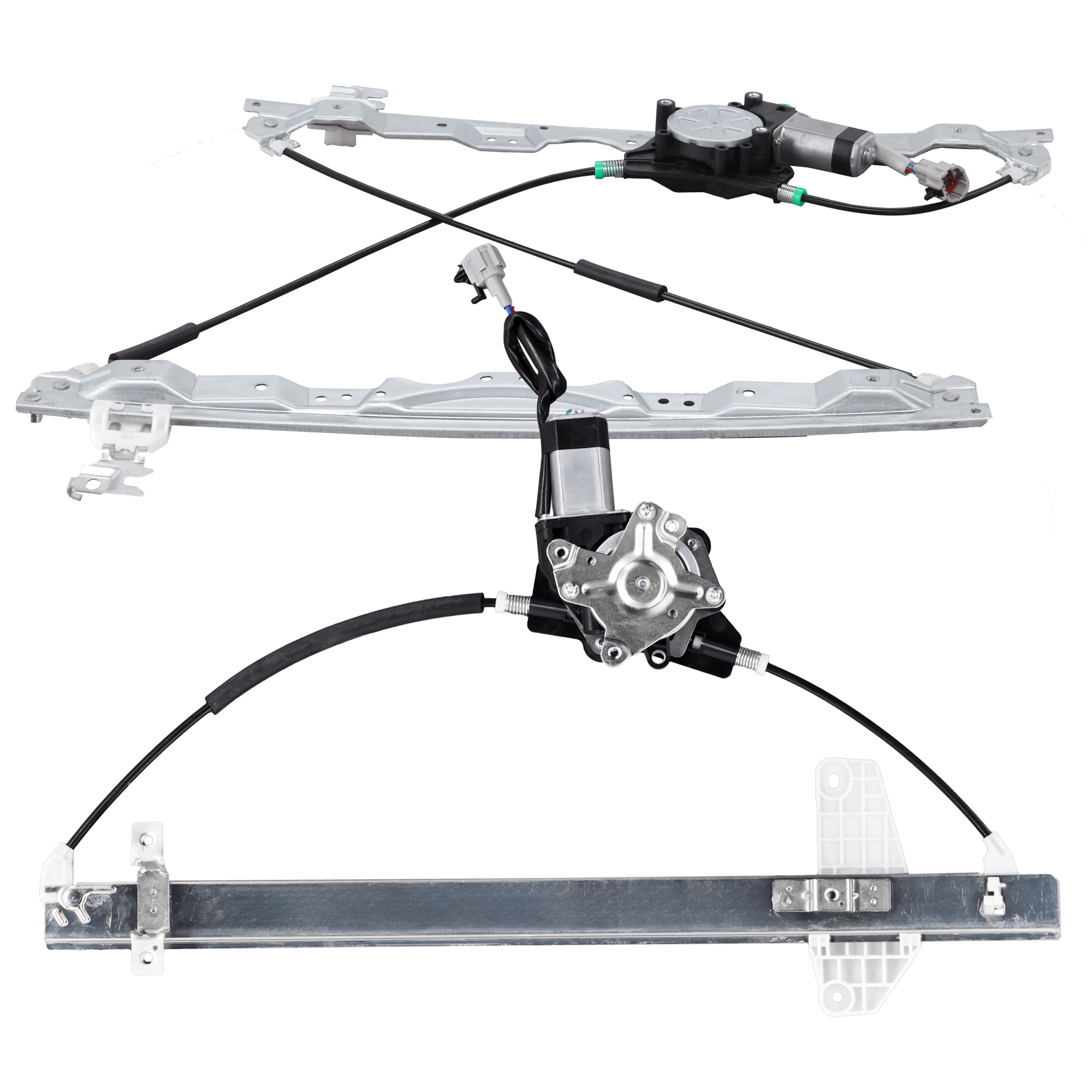 AM TITAN 04-15 FRONT AND REAR WINDOW REGULATOR LH Power w Motor SKU SET JN462944 Partslink NI1350143 OEM 80721ZT00A 807319FJ0A 82721ZV5