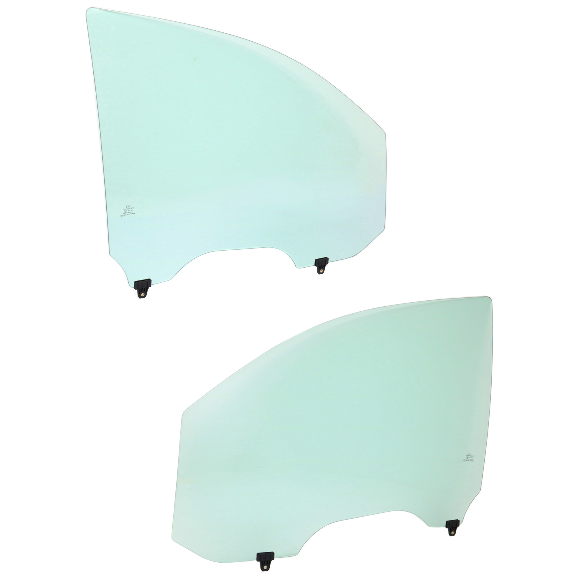 AM TITAN 04-15 FRONT DOOR GLASS RH AND LH Green Tint SKU SET JN480109 OEM 803007S000 FD21945GTYN 803017S