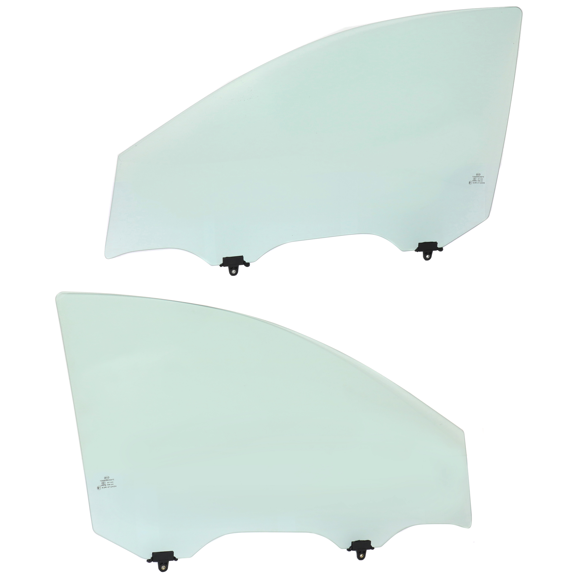 AM VERSA 12-18 FRONT DOOR GLASS RH AND LH Green Tint SKU SET JN480119 OEM 803003BA0A FD25259GTYN 803009K