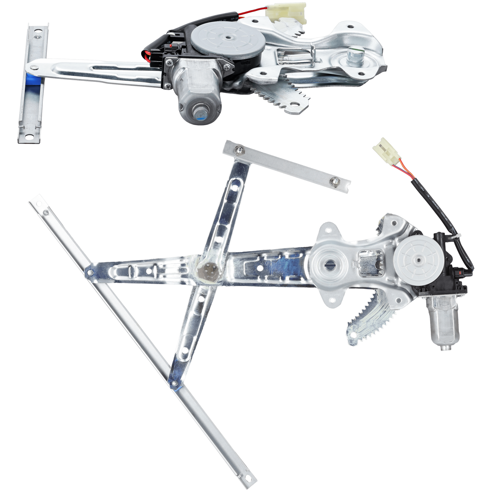 AM KICKS 18-23 FRONT AND REAR WINDOW REGULATOR RH Power w Motor 2 Pins w OE Type Connector SKU SET JN49170071 A OEM 807201HL0A PFM 827305NA0A PFM