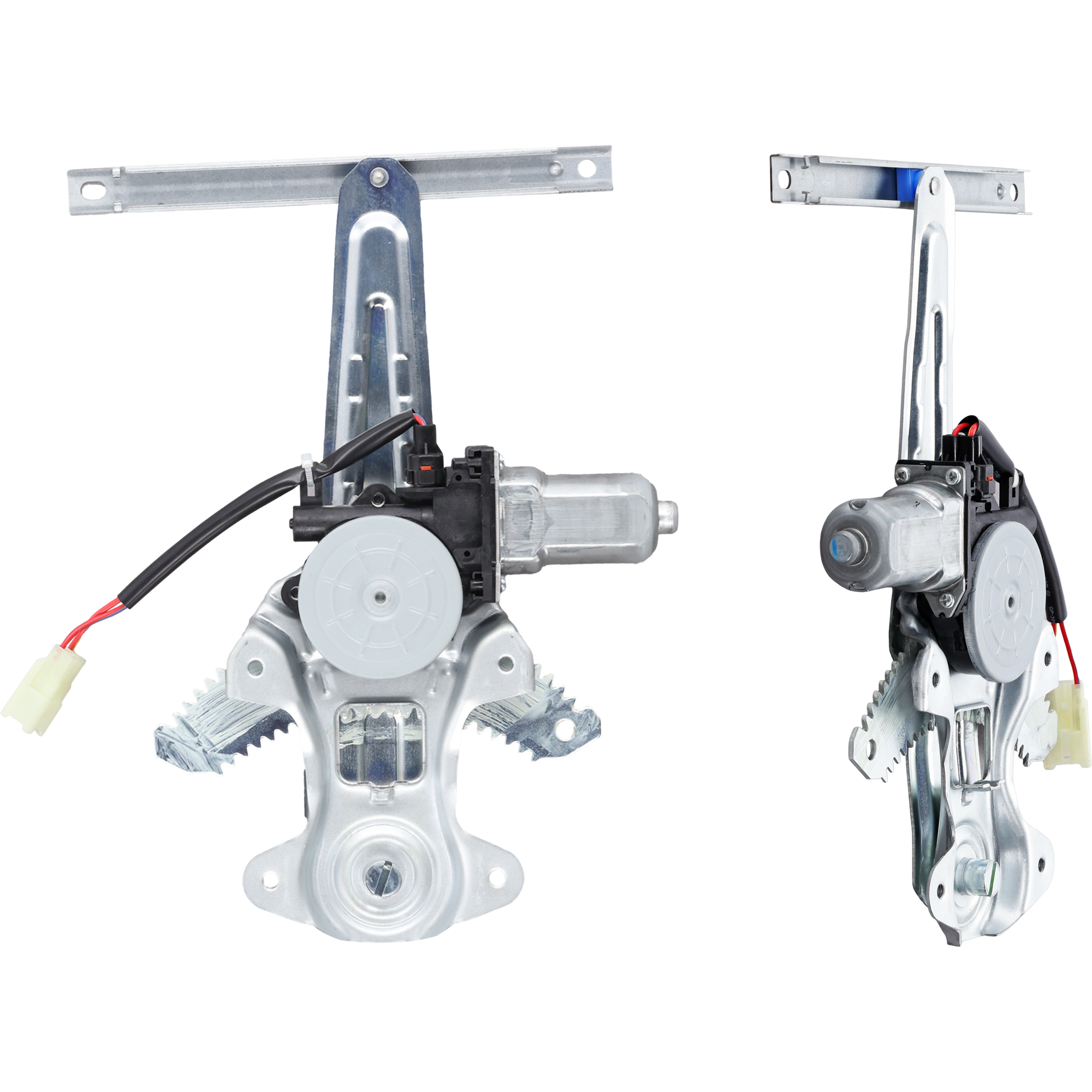 AM KICKS 18-23 REAR WINDOW REGULATOR RH AND LH Power w Motor 2 Pins w OE Type Connector SKU SET JN49170071 OEM 827201HL0A PFM 827305RB0A PFM