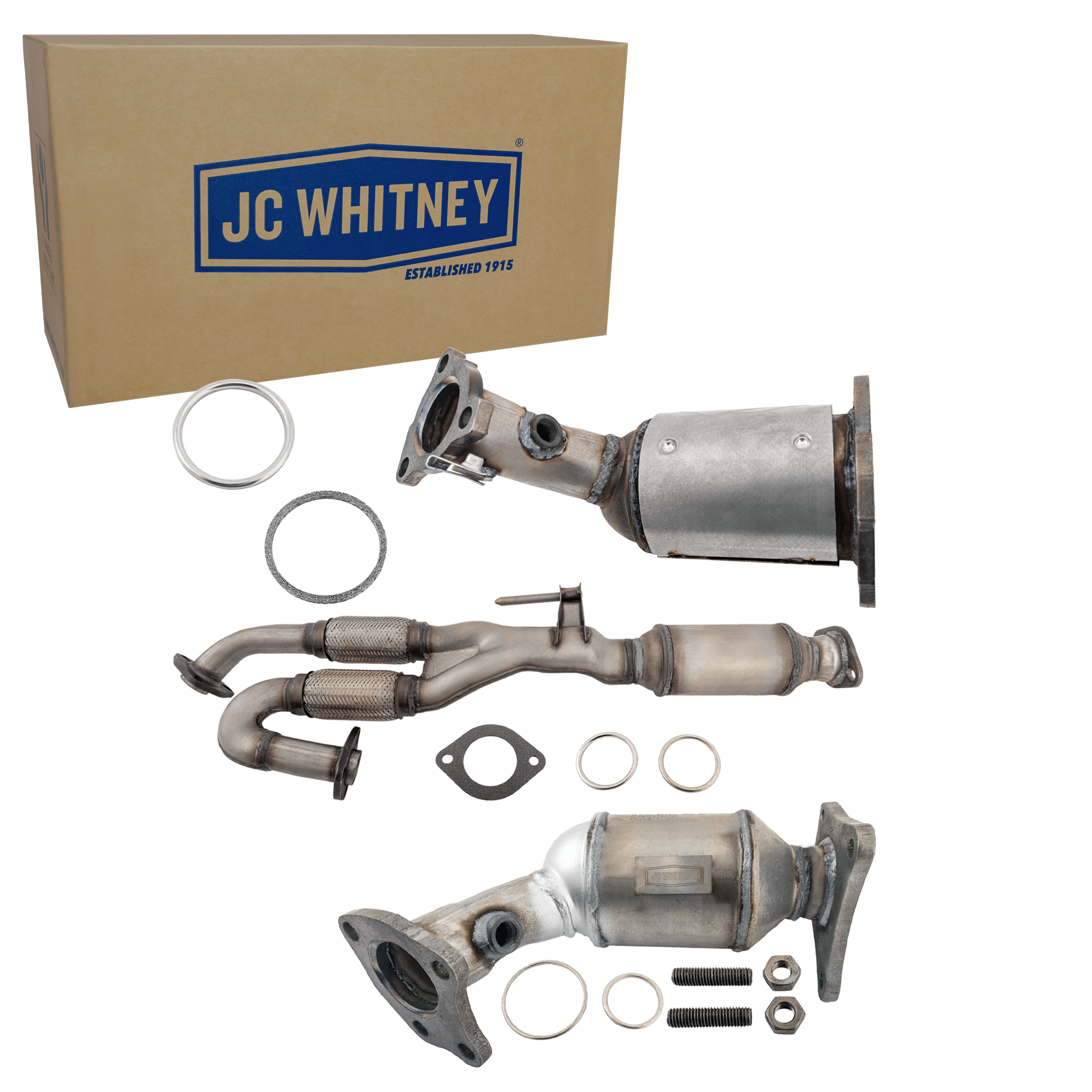 AM QUEST 04-06 MAXIMA 04-08 CATALYTIC CONVERTER Set of 3 Front and Rear 6 Cyl 3.5L Eng. SKU SET JN960312-3