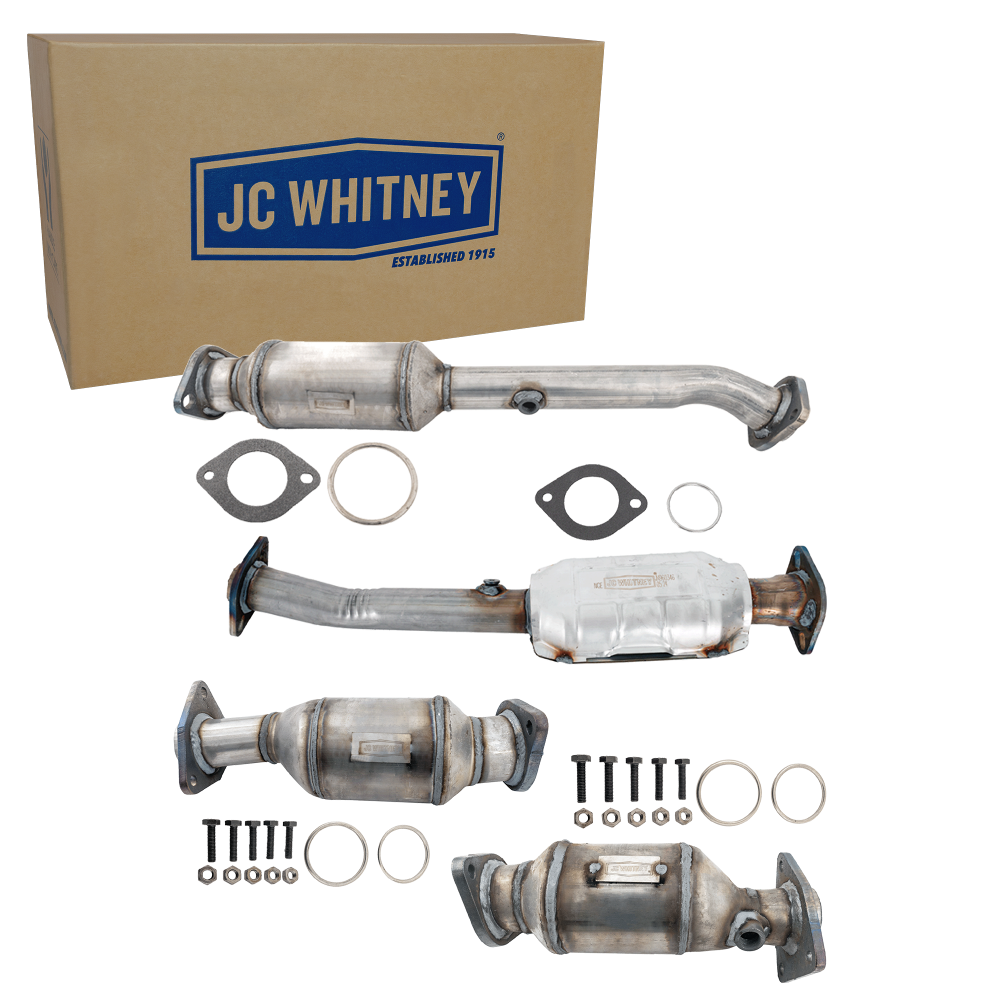 AM EQUATOR 09-12 NV1500-12-16 CATALYTIC CONVERTER Set of 4 Front and Rear RH and LH 6 Cyl 4.0L eng. SKU SET JN960313-4