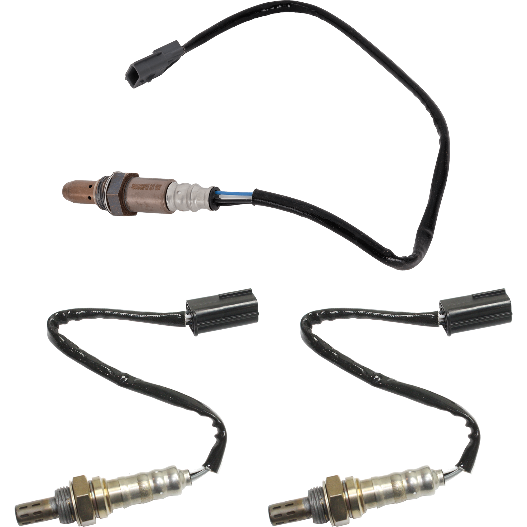 AM QX80-15-16 OXYGEN SENSOR 4 Wire Heated Before and After Catalytic Converter Set of 4 SKU SET JN960911-4