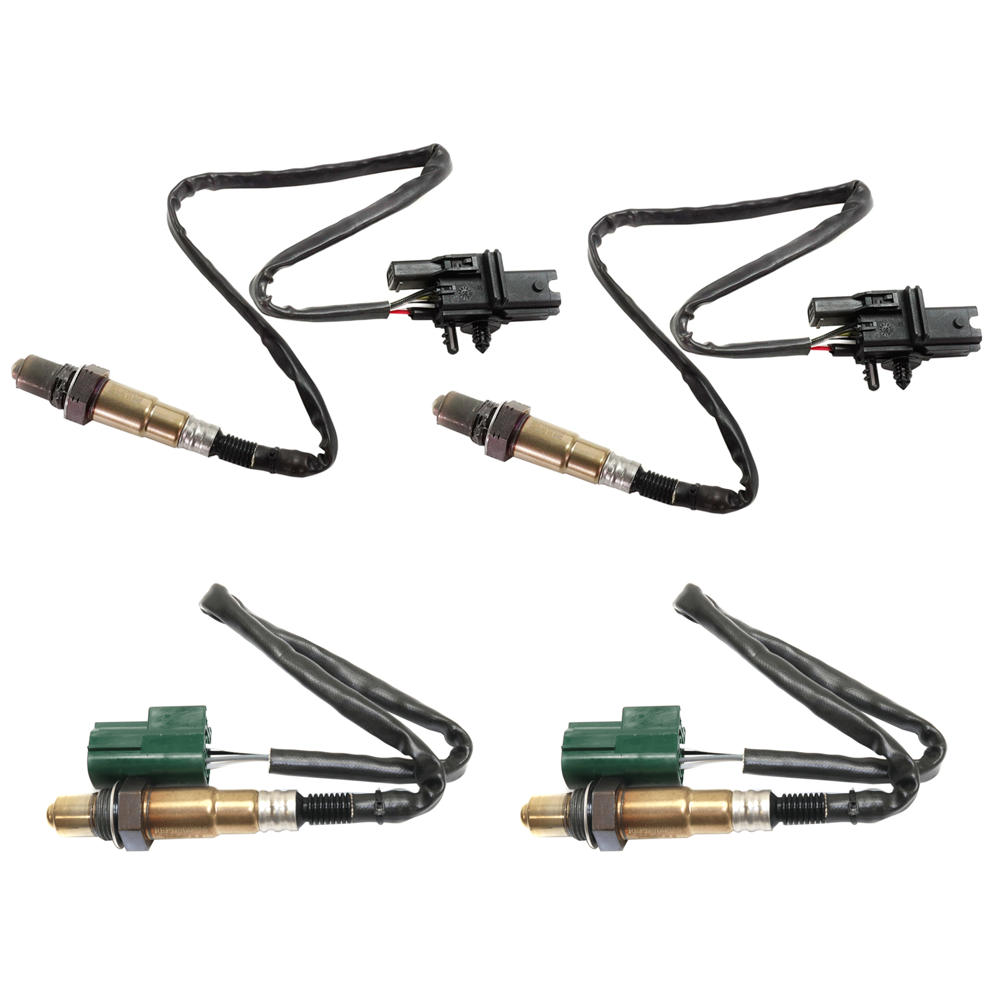 AM SENTRA 03-06 QX56-04-06 OXYGEN SENSOR Heated 4 Wires Threaded In Type Set of 4 SKU SET JN960916-4