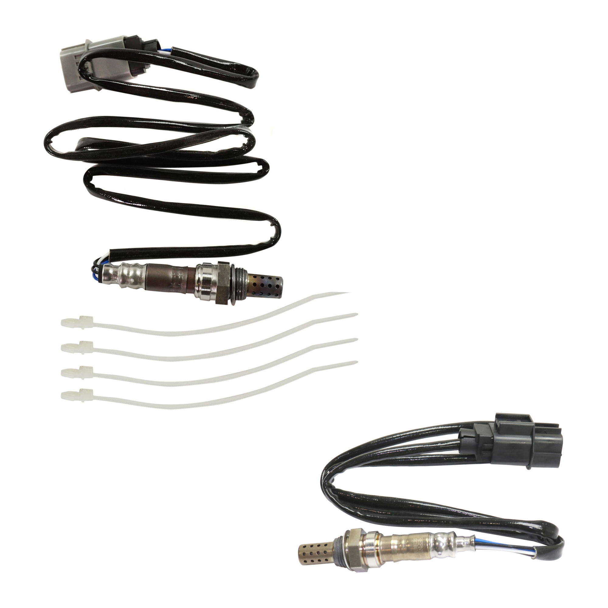 AM QX4-01-01 OXYGEN SENSOR 4 Wire Heated After Catalytic Converter Threaded in type Set of 2 SKU SET JN960917-2