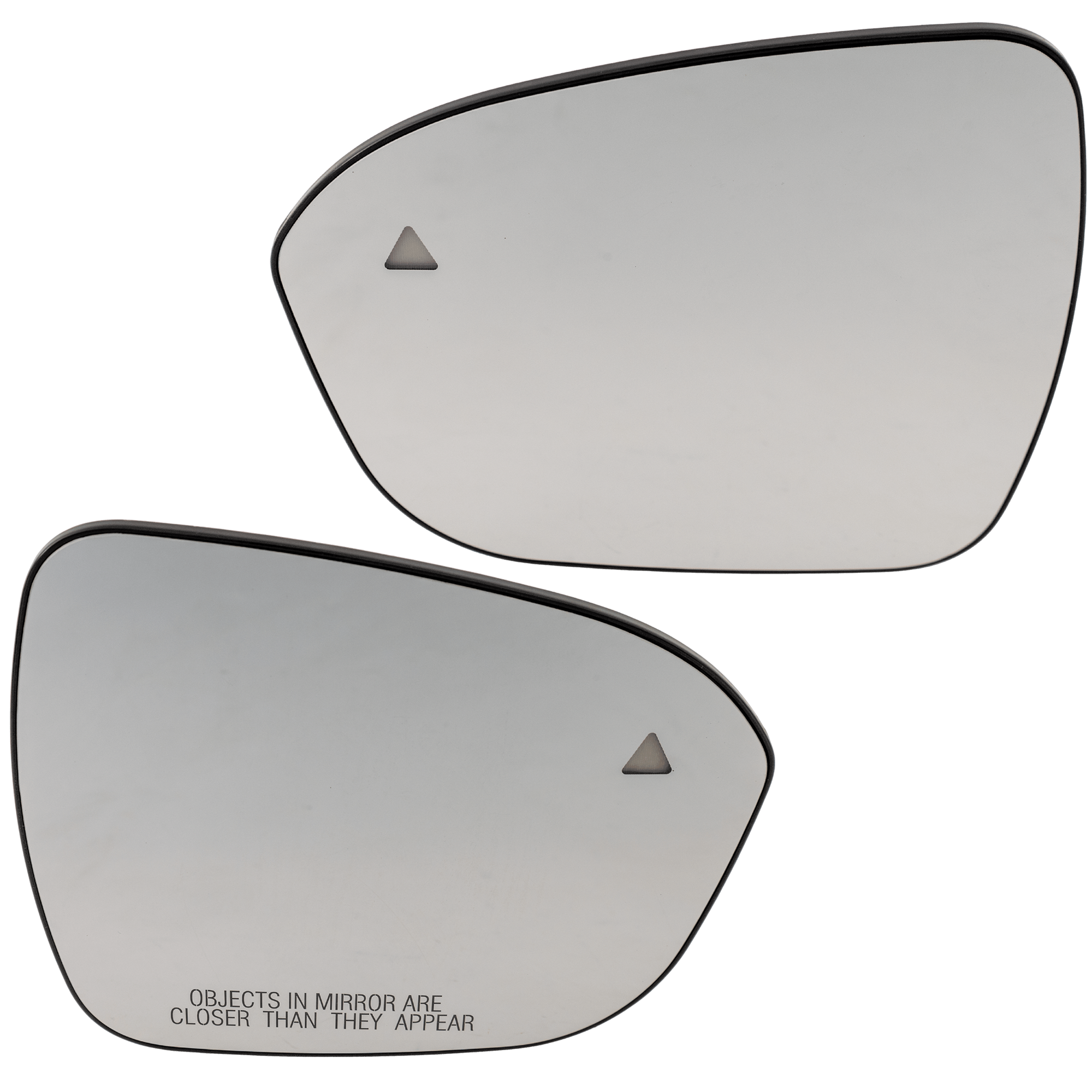 AM ROGUE 21-25 MIRROR GLASS RH AND LH Heated w BSD Rock Creek SL SV Models USA Built Vehicle SKU SET JNS01GR Partslink NI1324155 NI1325155 OEM 963656RR1E 963666RR1E