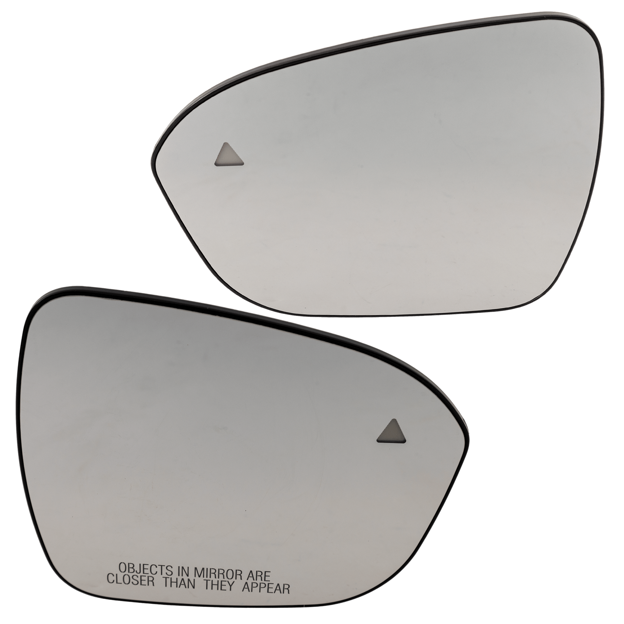 AM ROGUE 21-25 MIRROR GLASS RH AND LH Non Heated w BSD S Model USA Built Vehicle SKU SET JNS02GR Partslink NI1324154 NI1325154 OEM 963656RR0E 963666RR0E