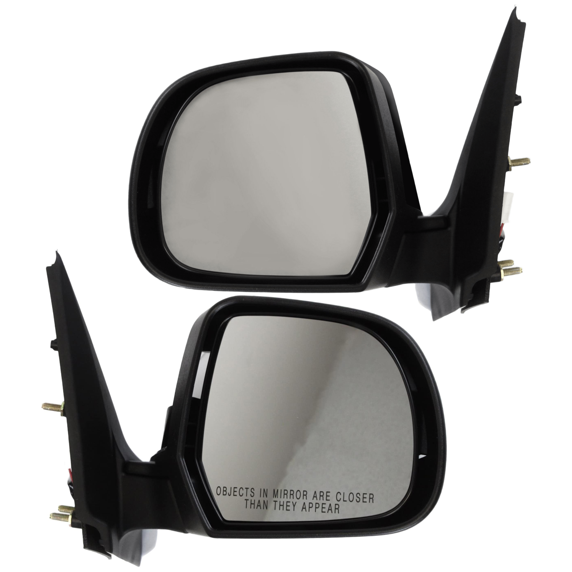 AM VERSA 12-14 MIRROR RH AND LH Power Manual Folding Non Heated Paintable Sedan SL SV Model SKU SET JNS116ER Partslink NI1320227 NI1321227 OEM 963013AN5B PFM 963023AN5B PFM