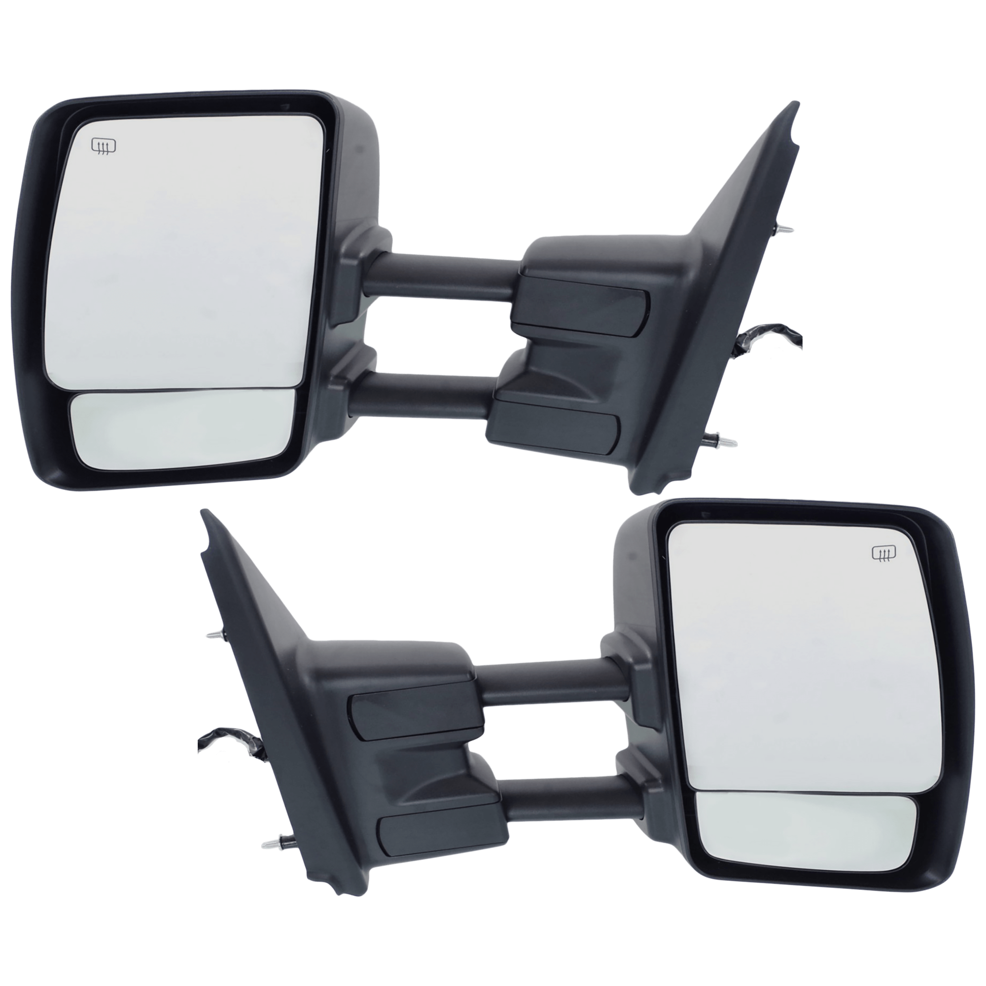 AM NV SERIES FULL SIZE VAN 12-21 TOWING MIRROR RH AND LH Power Manual Folding Heated Chrome No Signal Light SKU SET JNS120ER Partslink NI1320222 NI1321222 OEM 963011PA3E PFM 963021PA3E PFM