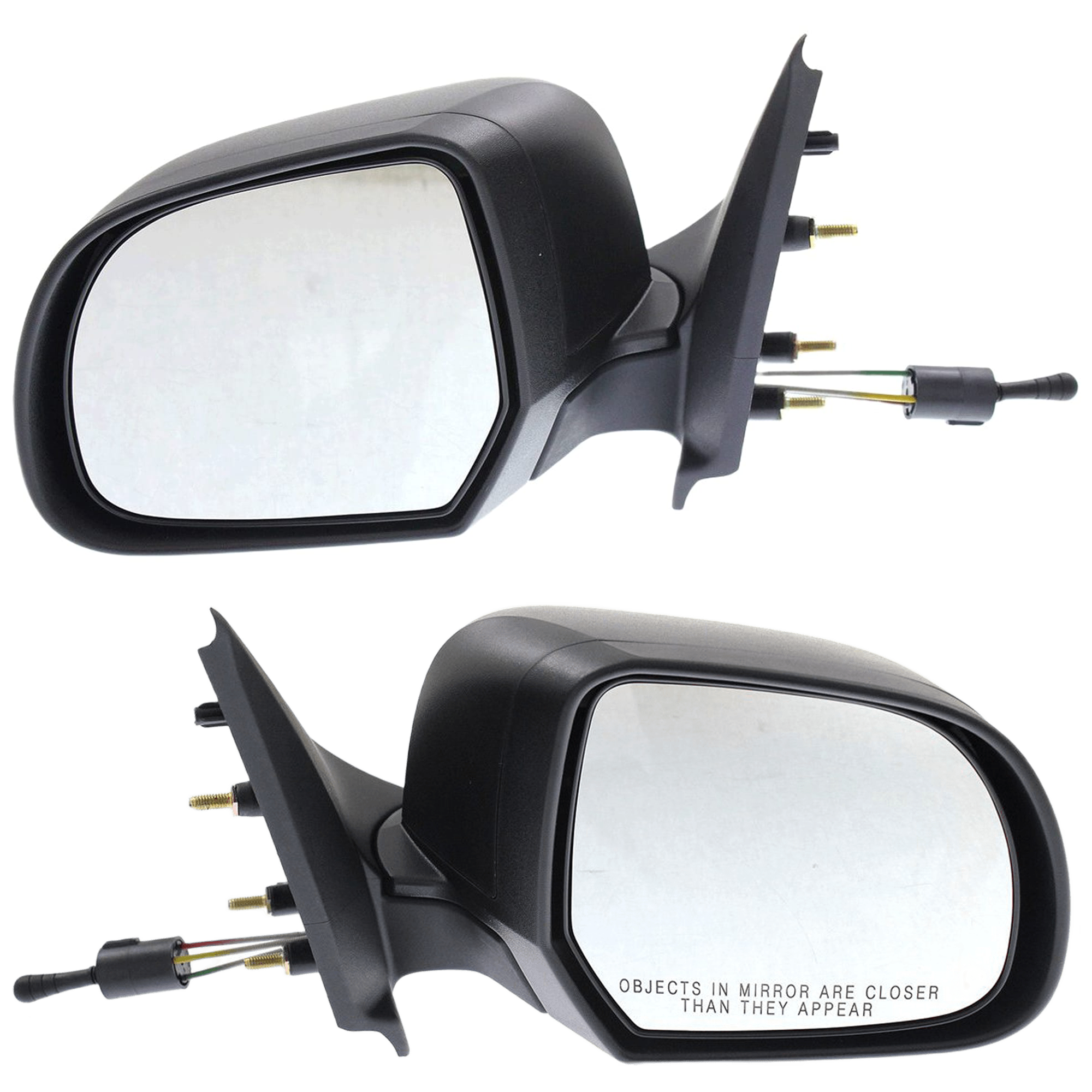 AM VERSA 12-14 MIRROR RH AND LH Manual Adjust Manual Folding Non Heated Textured Sedan S Model SKU SET JNS126R Partslink NI1320226 NI1321226 OEM 963013AN0A PFM 963023AN0A PFM
