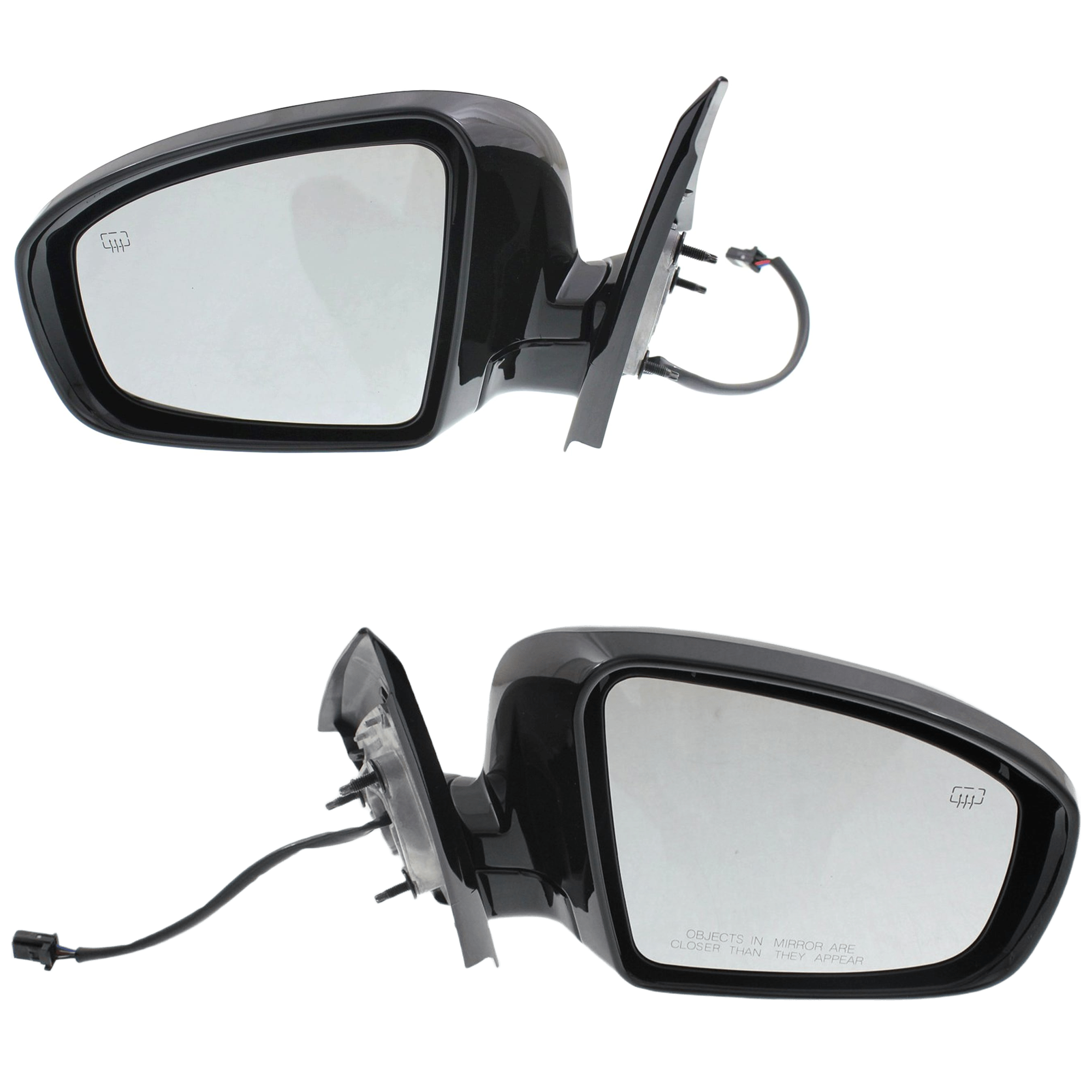 AM PATHFINDER 13-16 MIRROR RH AND LH Power Manual Folding Heated Paintable w o Around View Monitor S SL Hybrid SV Models SKU SET JNS130ER Partslink NI1320251 NI1321251 OEM 963013KA9B PFM 963023KA9B PFM